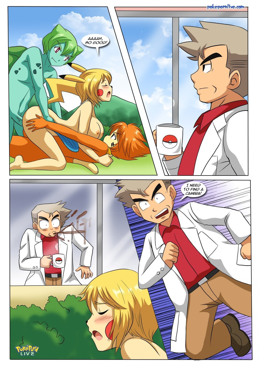 What Happens in Pallet Town (Pokemon) [Palcomix] 1 . What Happens in Pallet Town - Chapter 1 (Pokemon) [Palcomix] – page 14