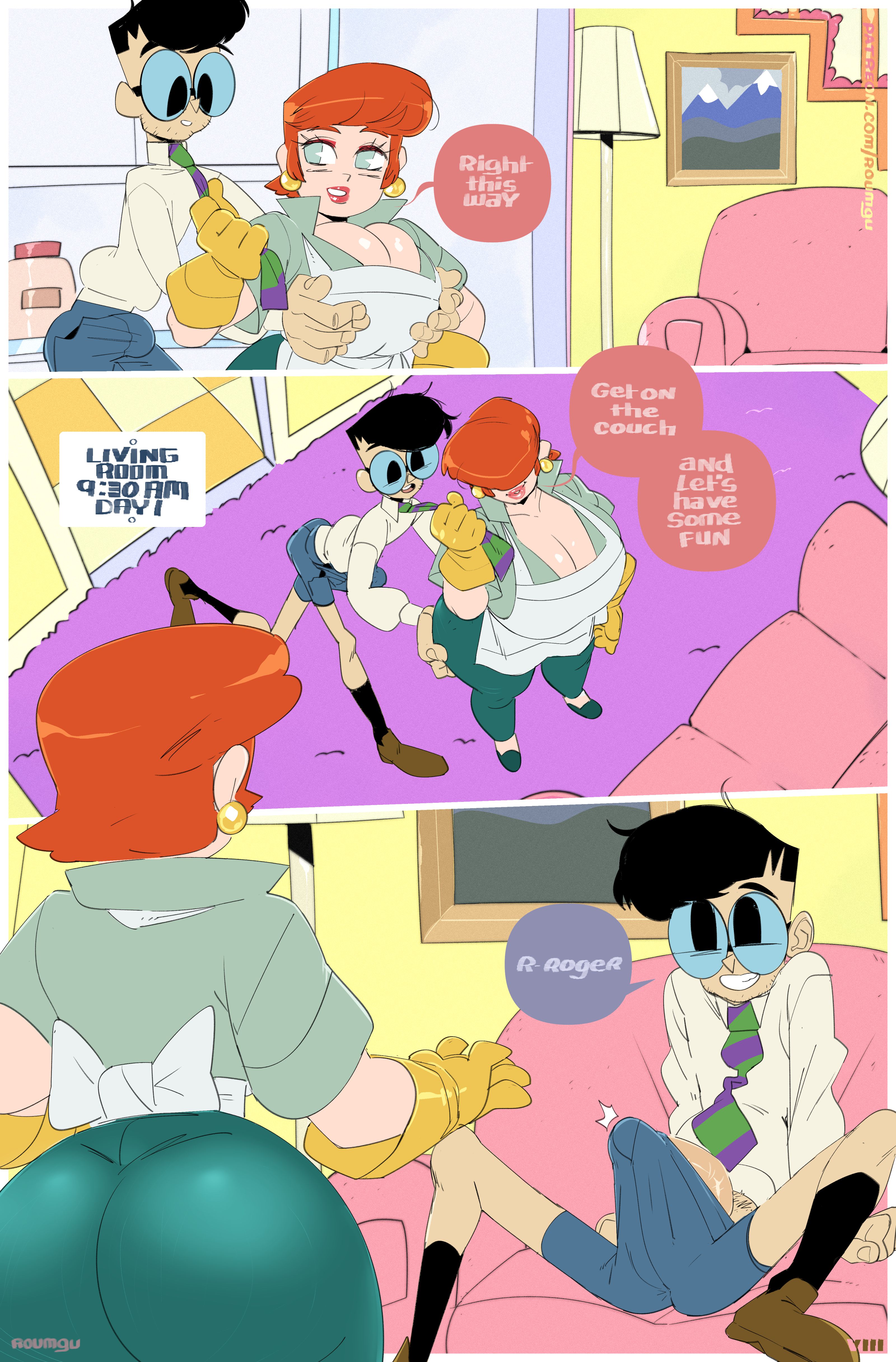 Mom’s Project (Dexter’s Laboratory) [Roumgu] 1 . Mom's Project - Chapter 1 (Dexter's Laboratory) [Roumgu] – page 8