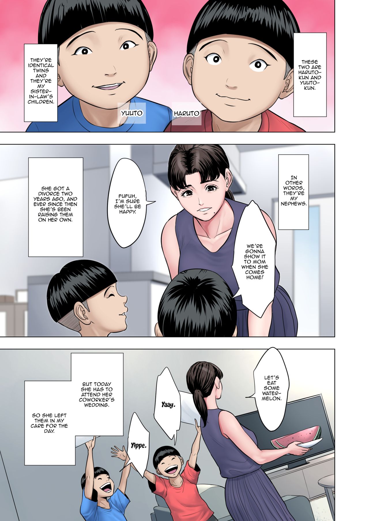 Futago no Oi no Oba Koukou [Tamagou] 1 . Futago no Oi no Oba Koukou - Chapter 1 [Tamagou] – page 3