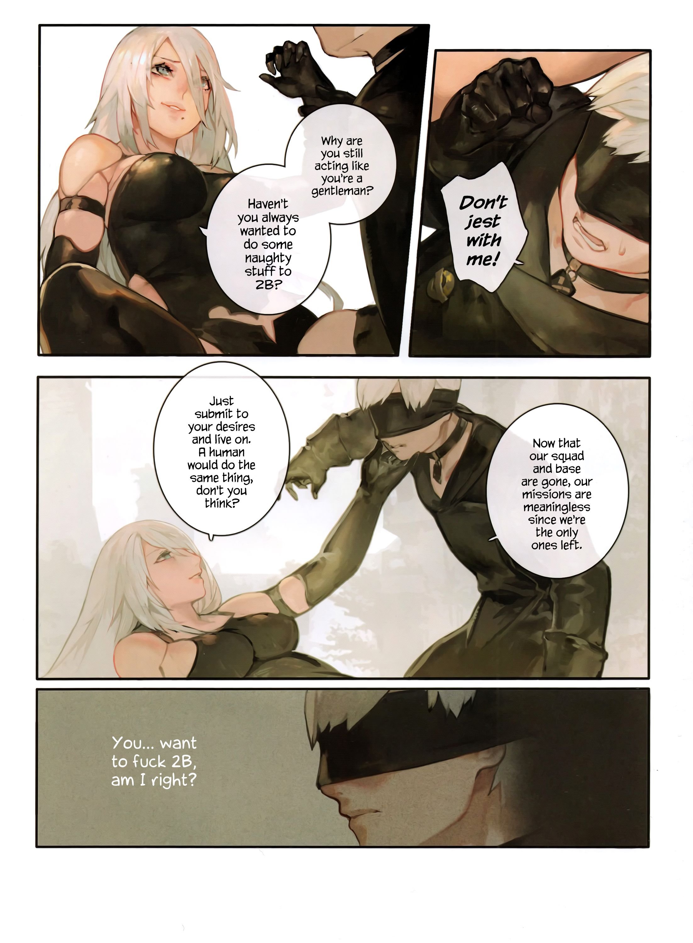 Nier: Automata [Aoin] A29S2B - [Aoin] – page 9
