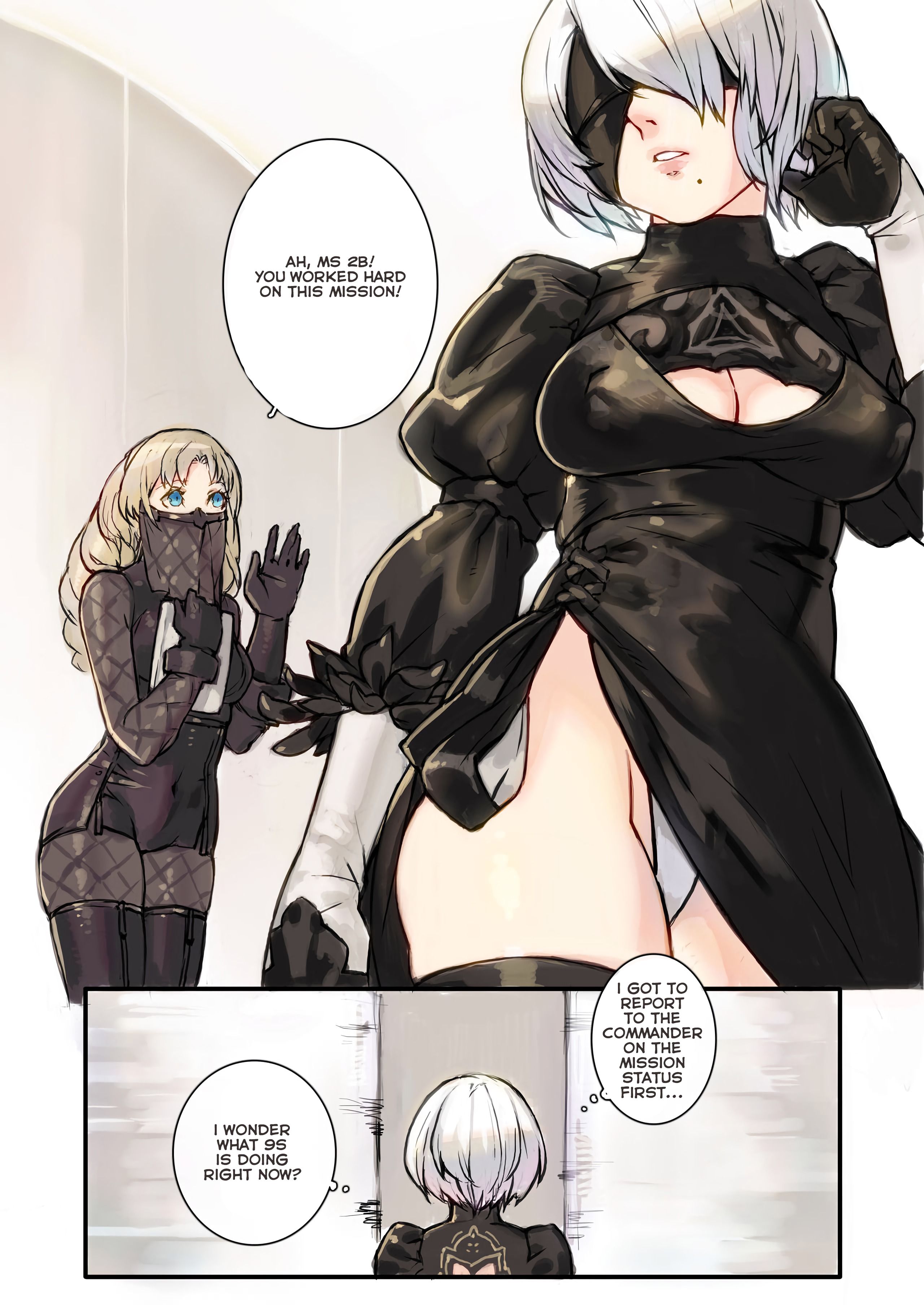 Nier: Automata [Aoin] 9S2B - [Aoin] – page 4
