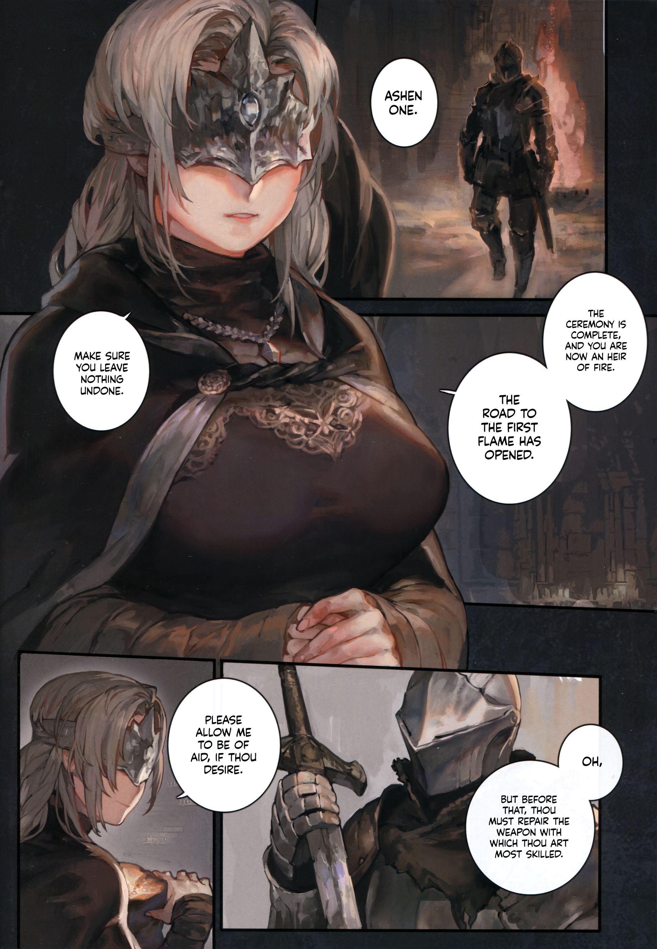 Dark Desire (Dark Souls III) [Aoin] 1 . Dark Desire - Chapter 1 (Dark Souls III) [Aoin] – page 5