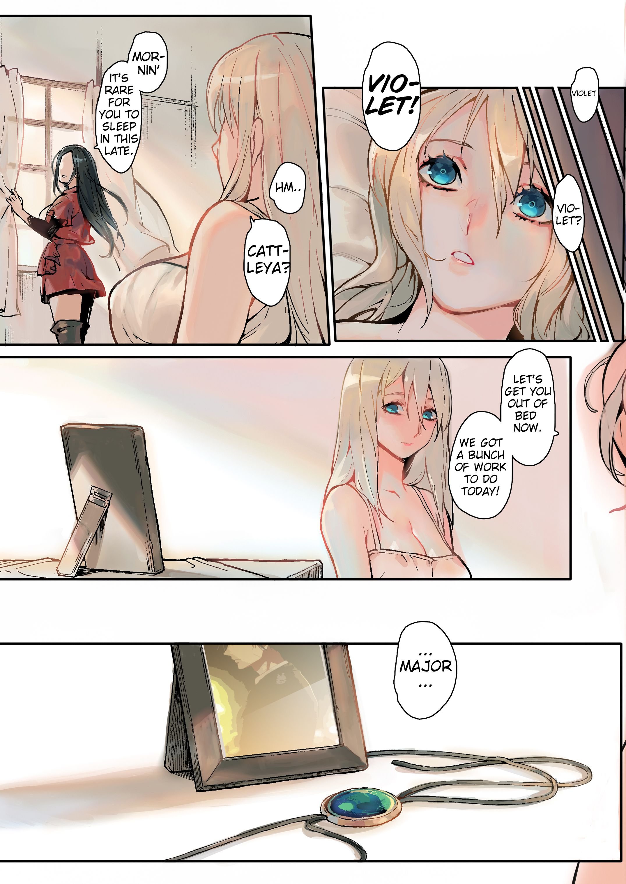 Dreaming Garden (Violet Evergarden) [Aoin] 1 . Dreaming Garden - Chapter 1 (Violet Evergarden) [Aoin] – page 12