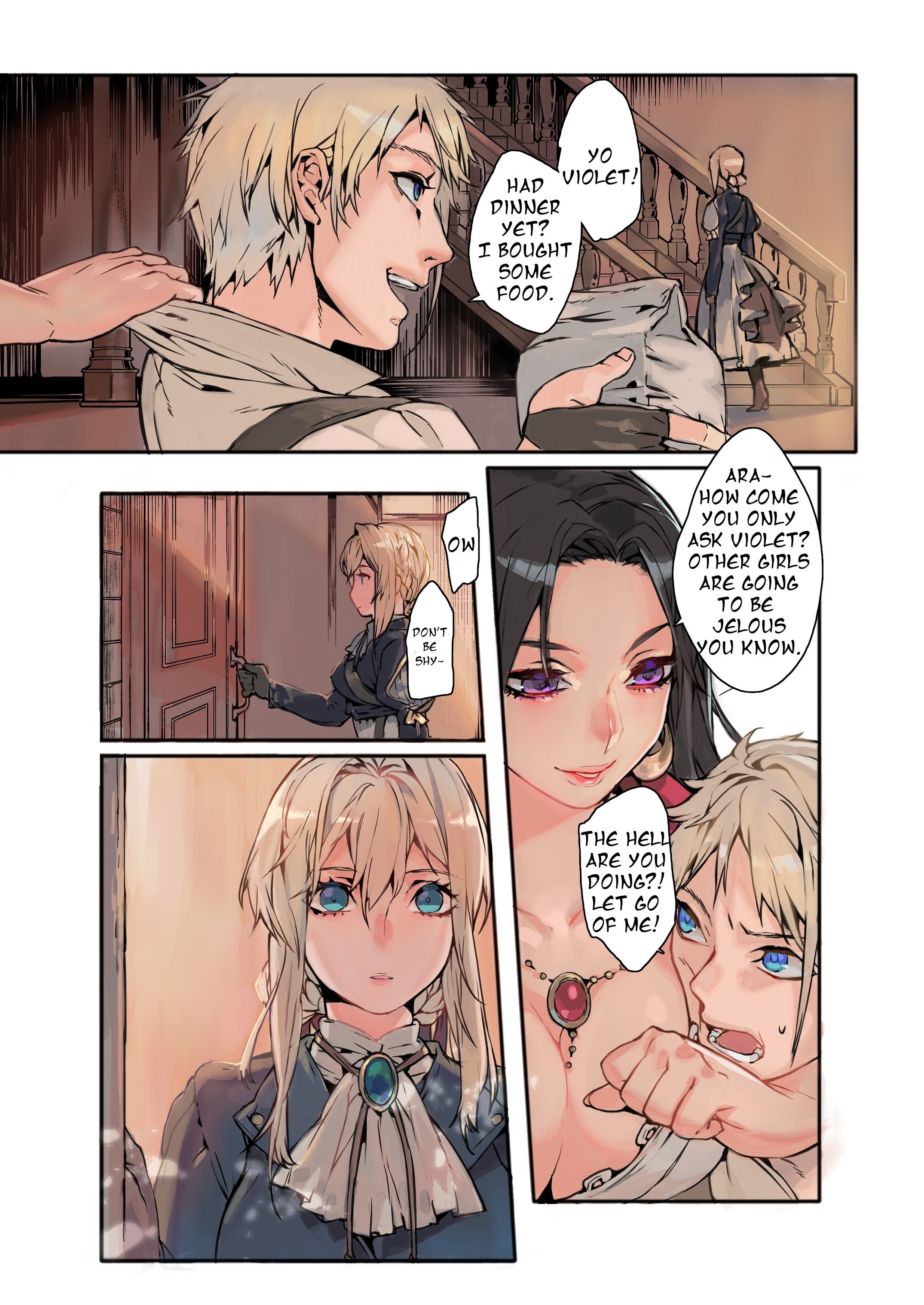 Dreaming Garden (Violet Evergarden) [Aoin] 1 . Dreaming Garden - Chapter 1 (Violet Evergarden) [Aoin] – page 4