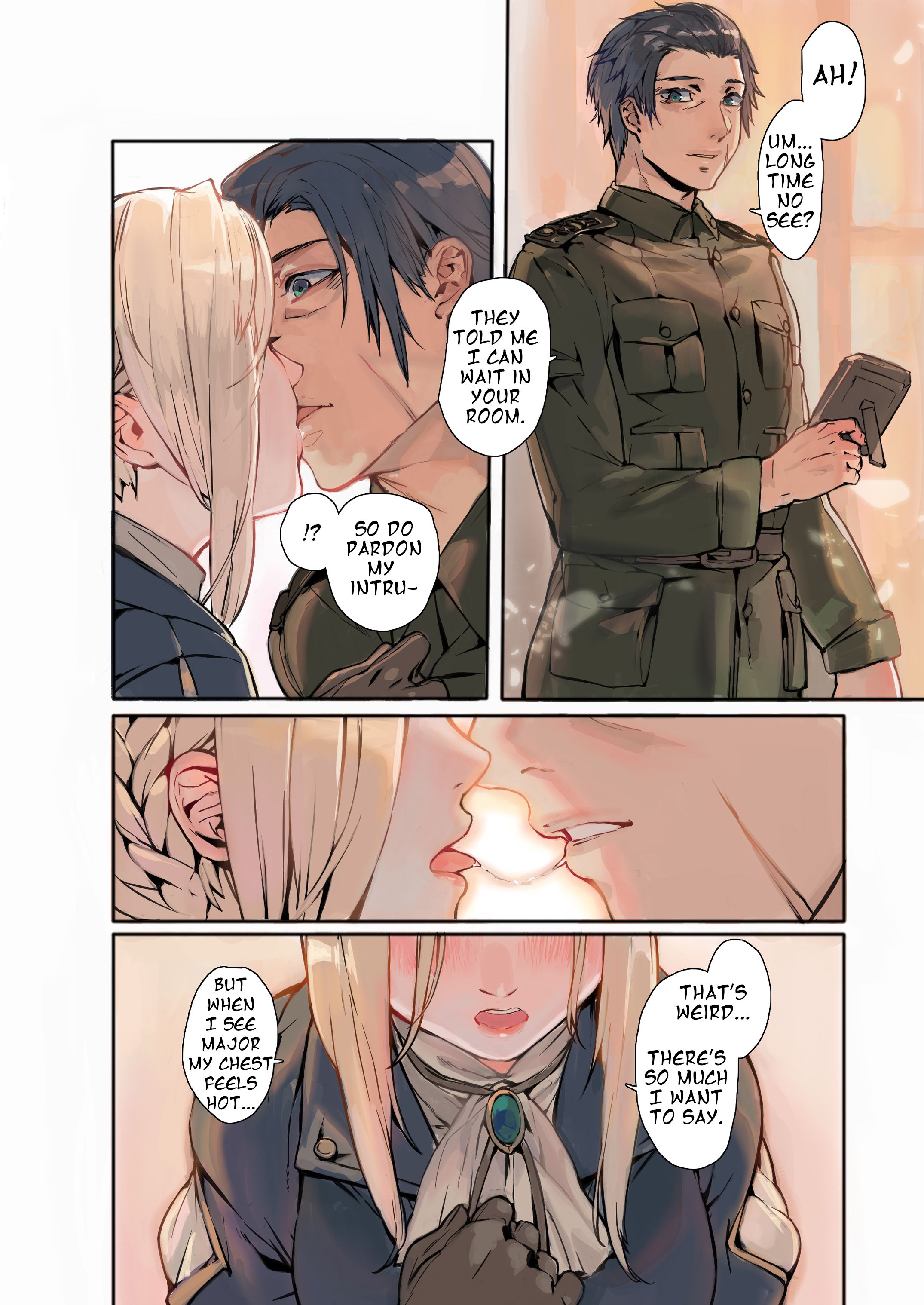 Dreaming Garden (Violet Evergarden) [Aoin] 1 . Dreaming Garden - Chapter 1 (Violet Evergarden) [Aoin] – page 5