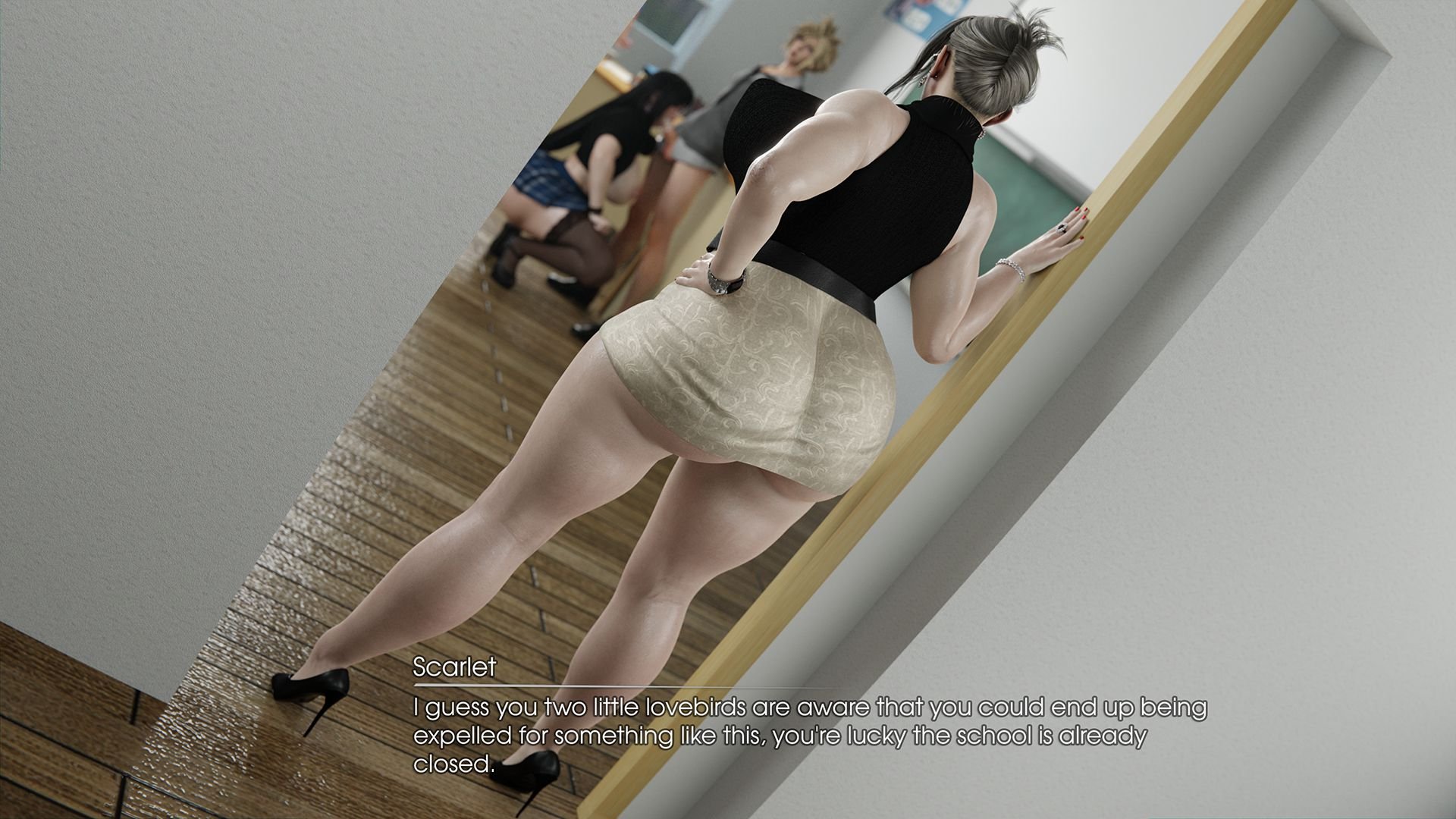 Scarlet X Tifa (Final Fantasy VII) [PervertMuffinMajima] 1 . Scarlet X Tifa - School Days - Chapter 1 (Final Fantasy VII) [PervertMuffinMajima] – page 14