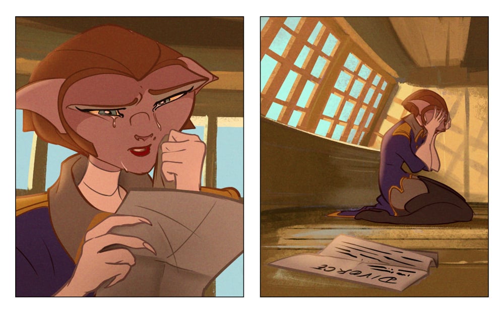 Amelia’s Offer (Treasure Planet) [JustSantiago] 1 . Amelia's Offer - Chapter 1 (Treasure Planet) [JustSantiago] – page 9