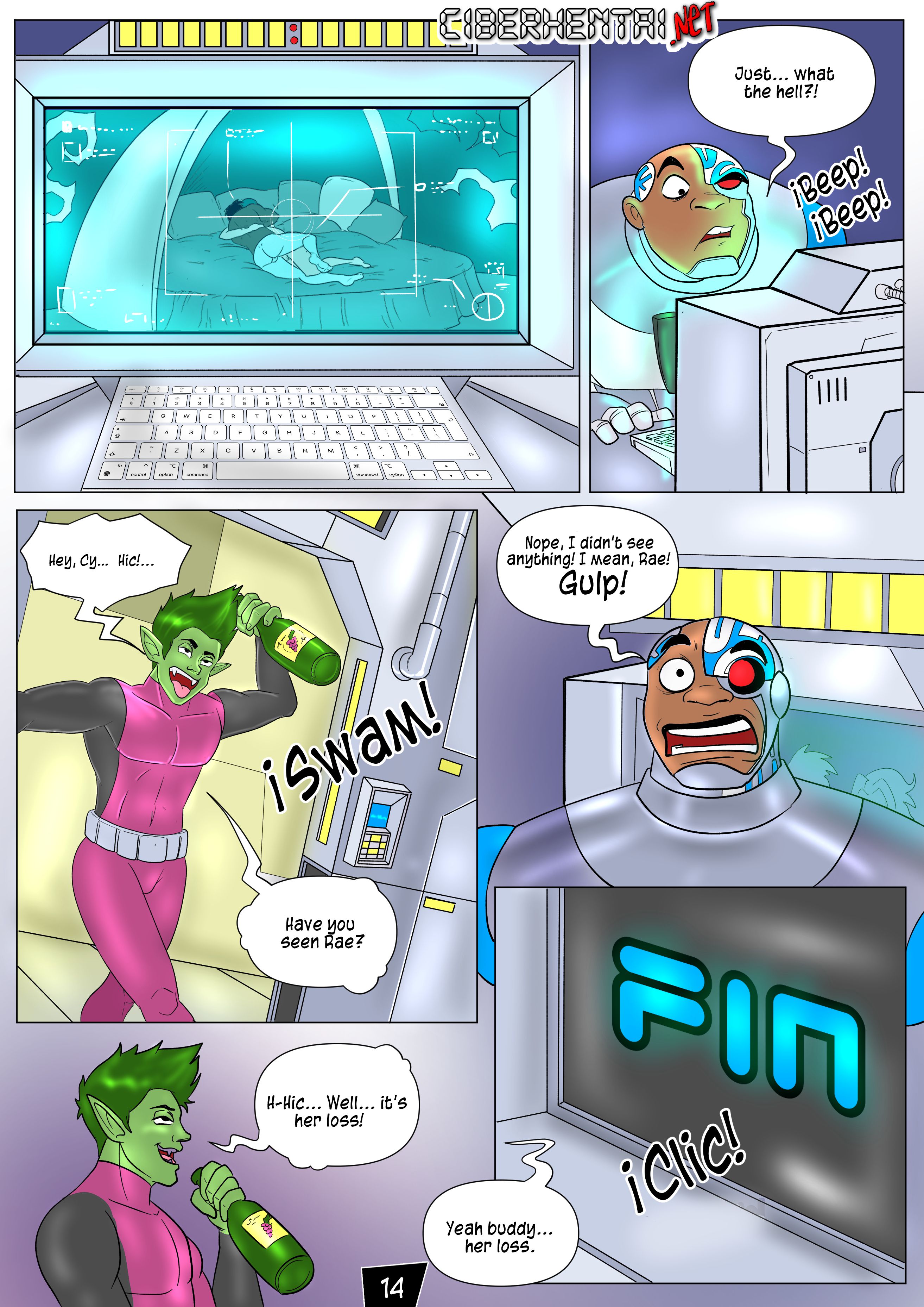 Last Christmas (Teen Titans) [Macergo] 1 . Last Christmas - Chapter 1 (Teen Titans) [Macergo] – page 15