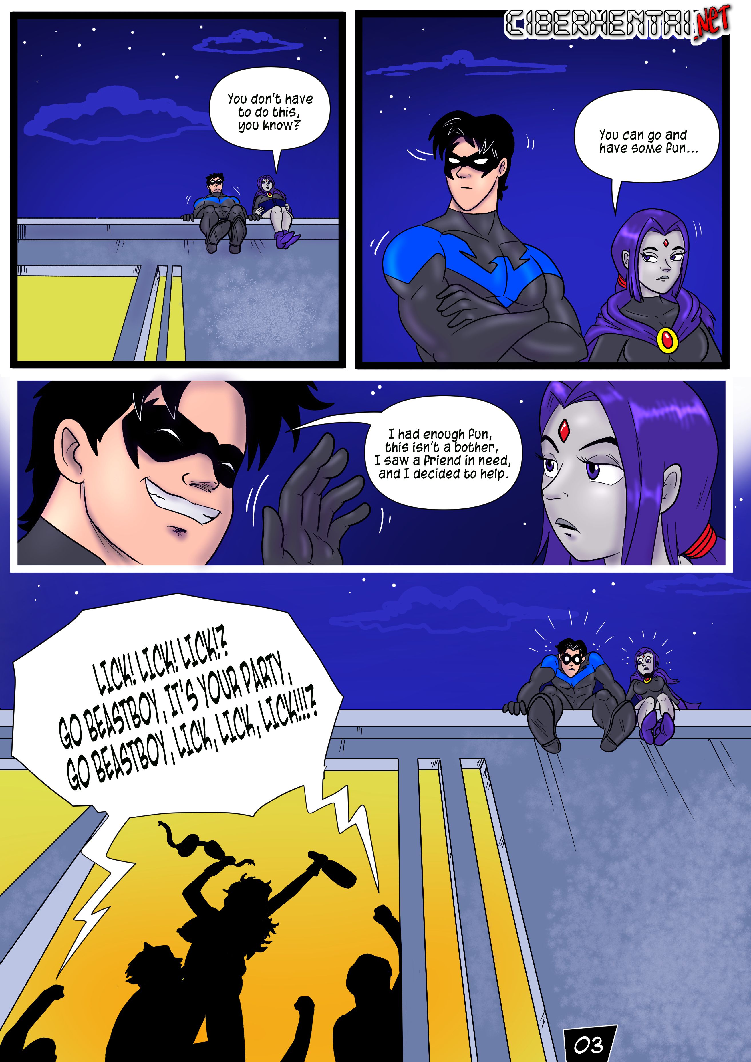 Last Christmas (Teen Titans) [Macergo] 1 . Last Christmas - Chapter 1 (Teen Titans) [Macergo] – page 4