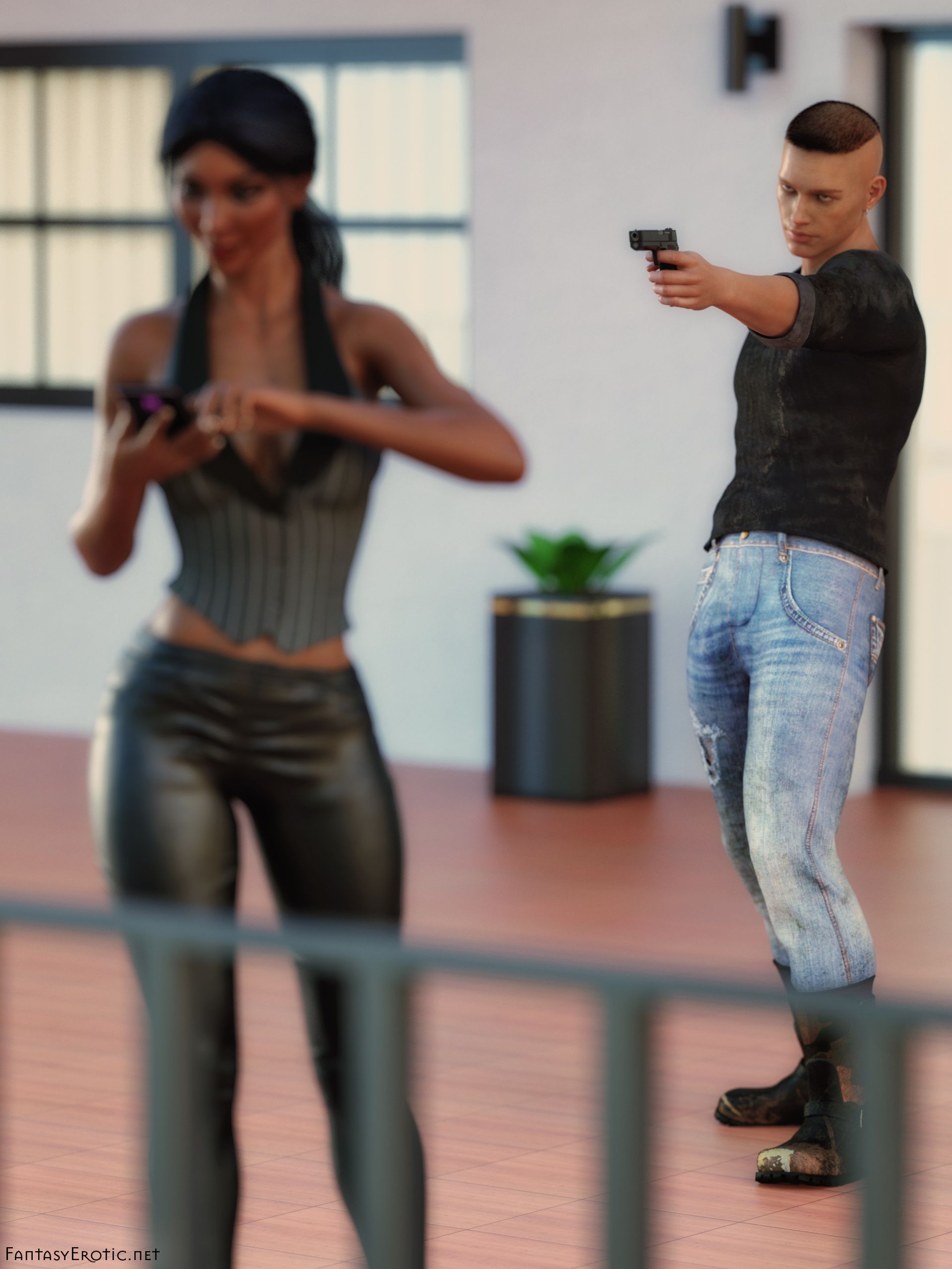 Roleplay Sex [Dionysos] 1 . Roleplay Sex - Balcony Assault - Chapter 1 [Dionysos] – page 7