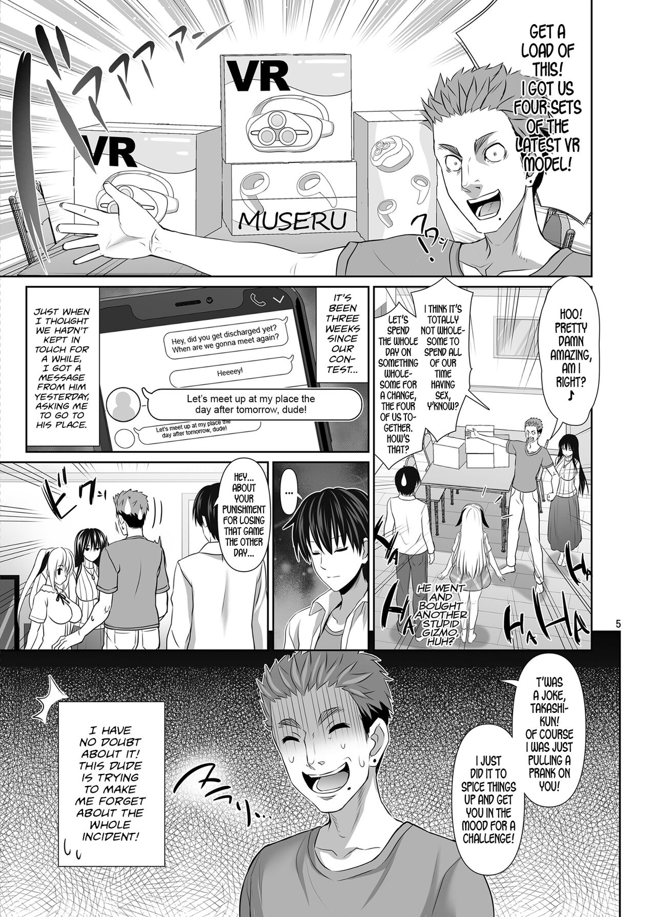 Sex Friend [Makinosaka Shinichi] 5 . Sex Friend - Chapter 5 [Makinosaka Shinichi] – page 5