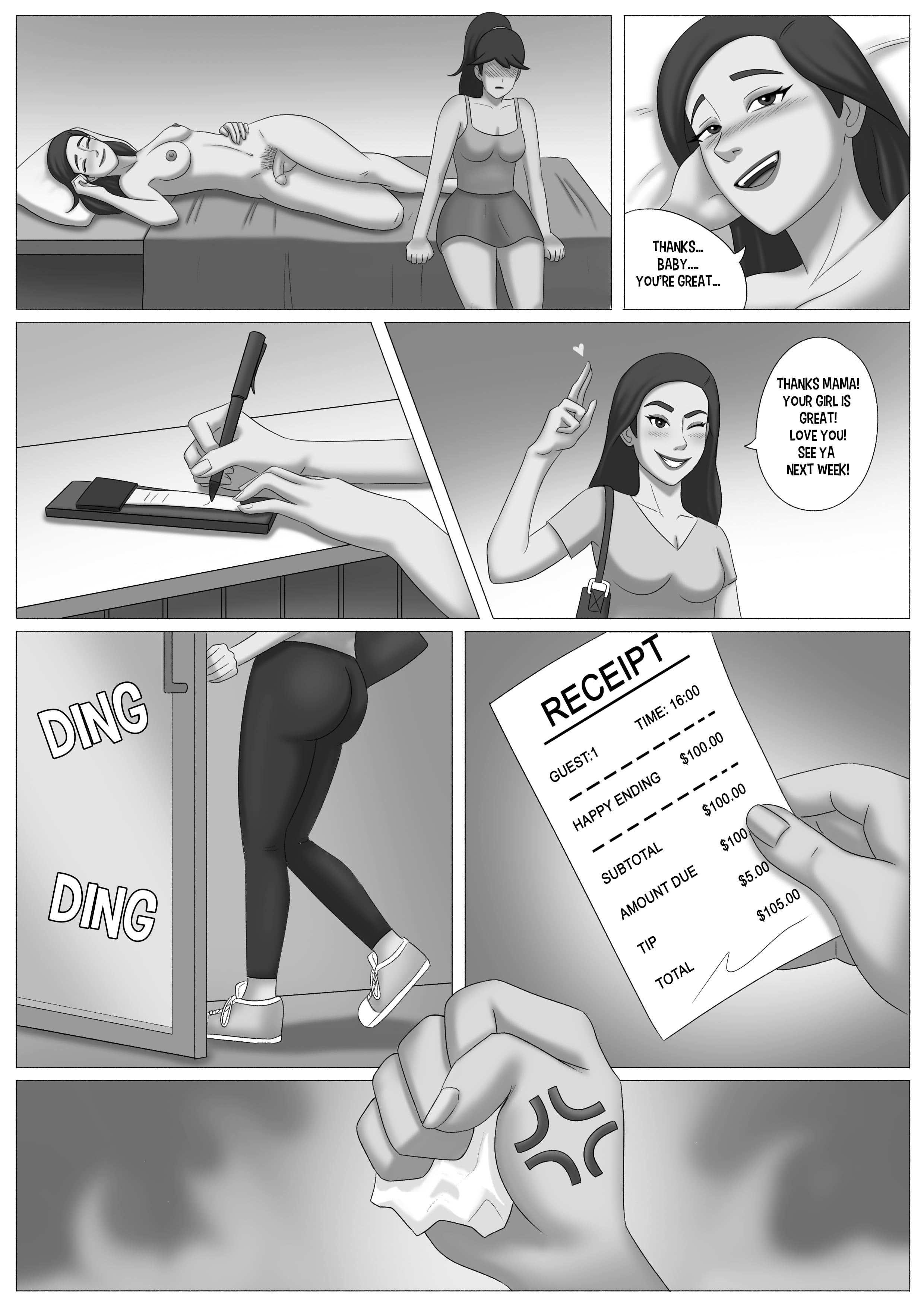 Candy Milk [Agent Red Girl] 1 . Candy Milk - Chapter 1 [Agent Red Girl] – page 8