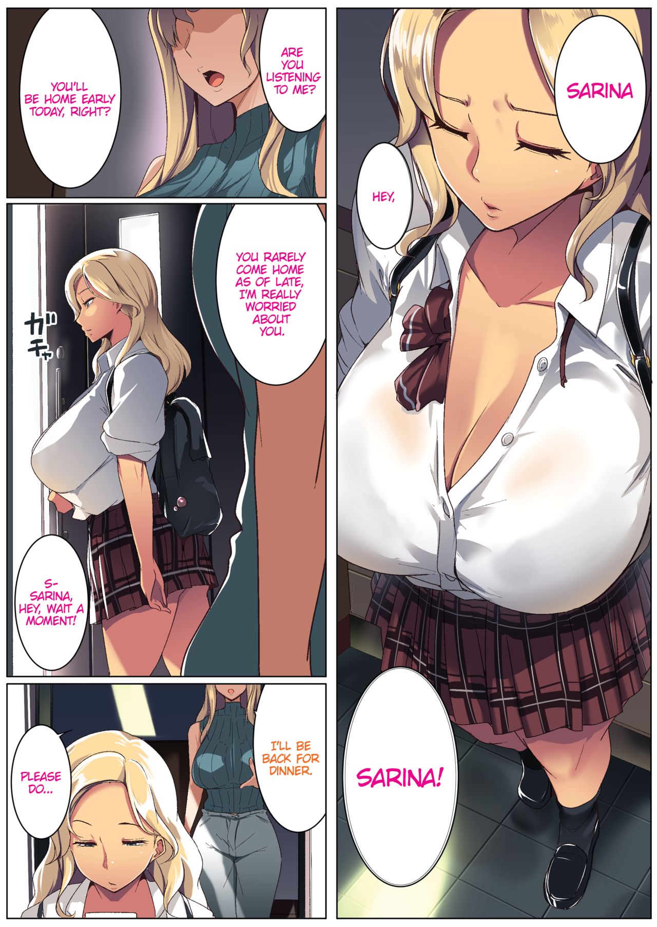 The Blonde Wife’s Good Friend [Muneshiro] 1 . Blonde Wife's Man - Chapter 1 [Muneshiro] – page 2