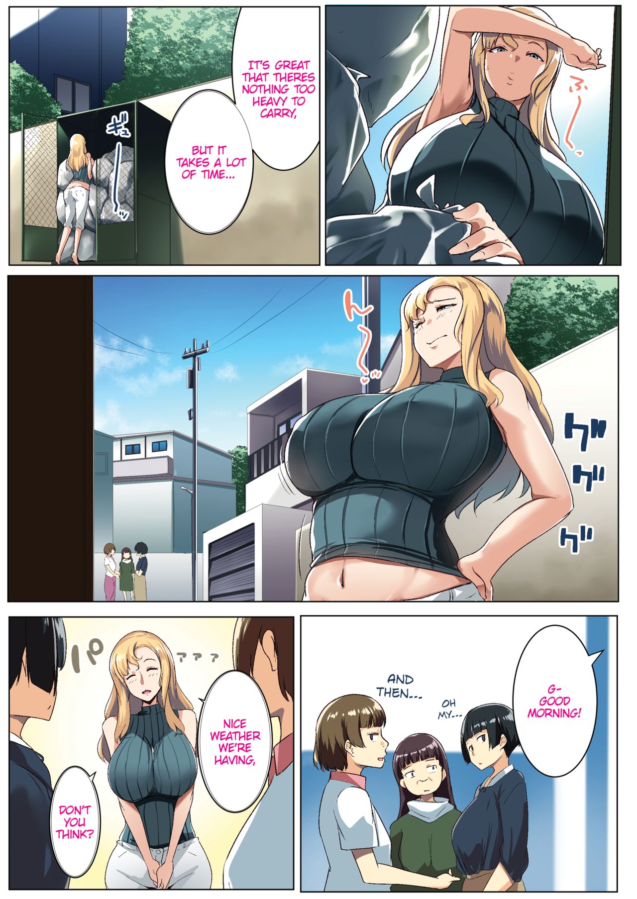 The Blonde Wife’s Good Friend [Muneshiro] 1 . Blonde Wife's Man - Chapter 1 [Muneshiro] – page 4