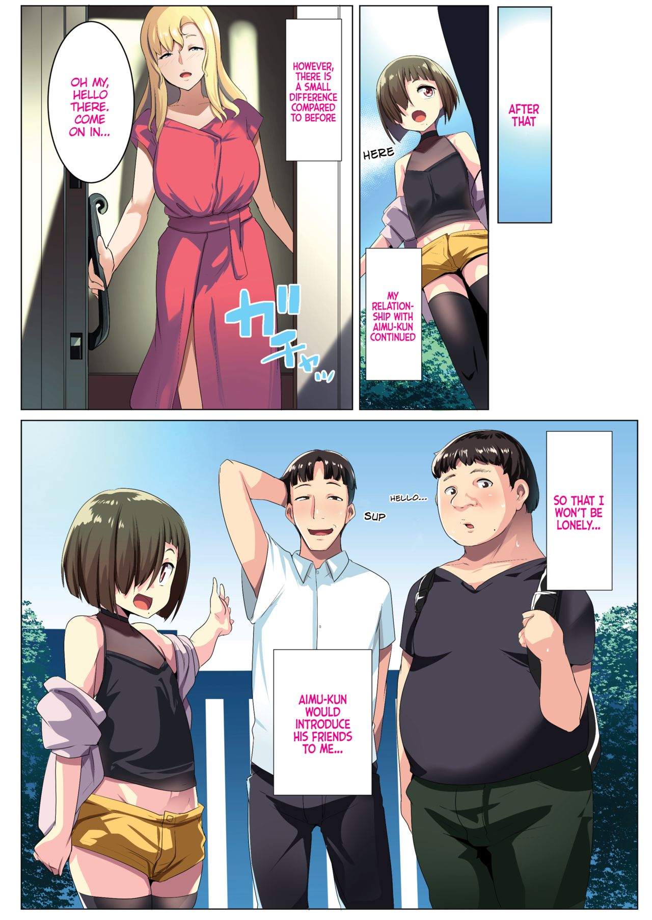 The Blonde Wife’s Good Friend [Muneshiro] 1 . Blonde Wife's Man - Chapter 1 [Muneshiro] – page 53