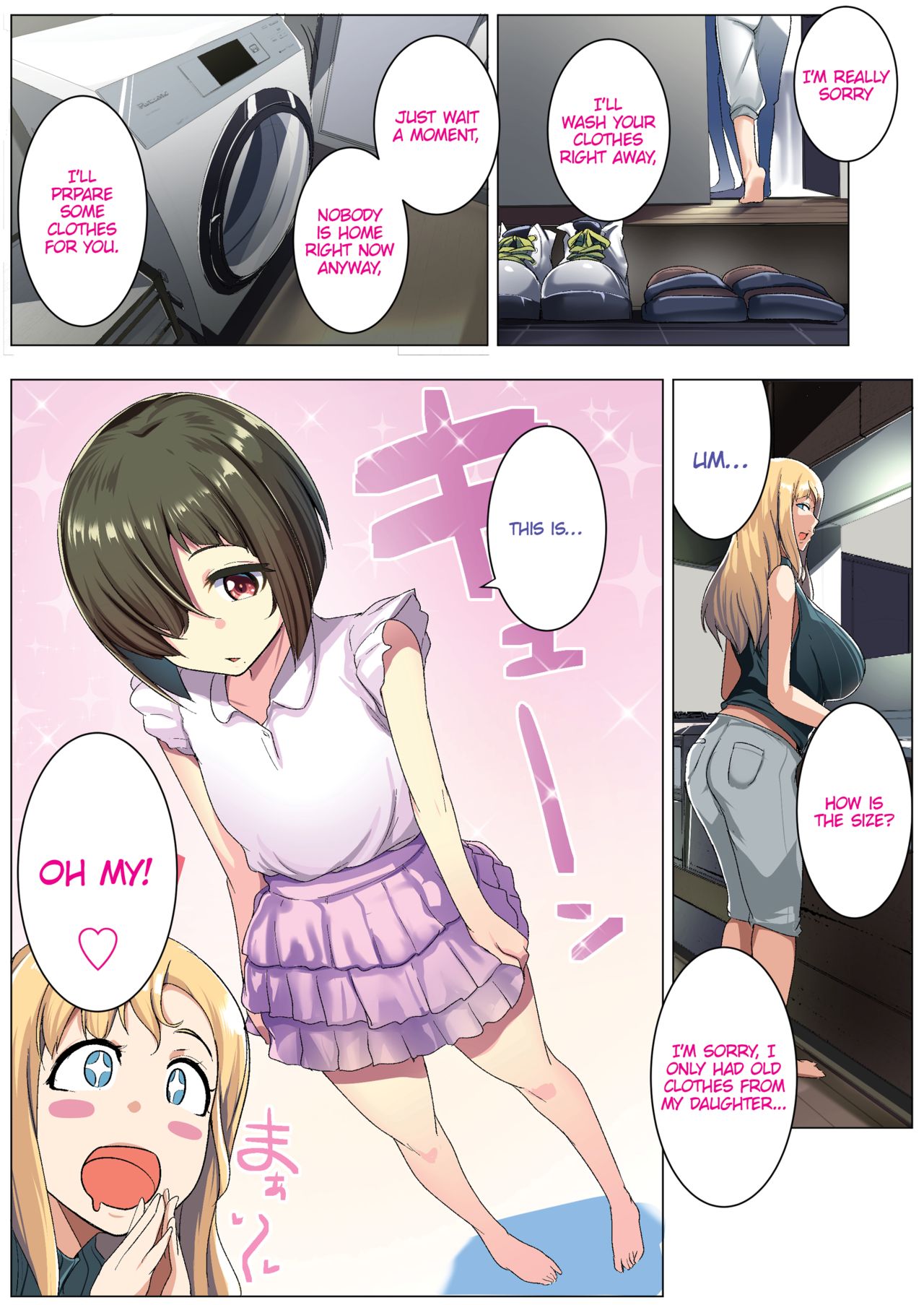 The Blonde Wife’s Good Friend [Muneshiro] 1 . Blonde Wife's Man - Chapter 1 [Muneshiro] – page 7