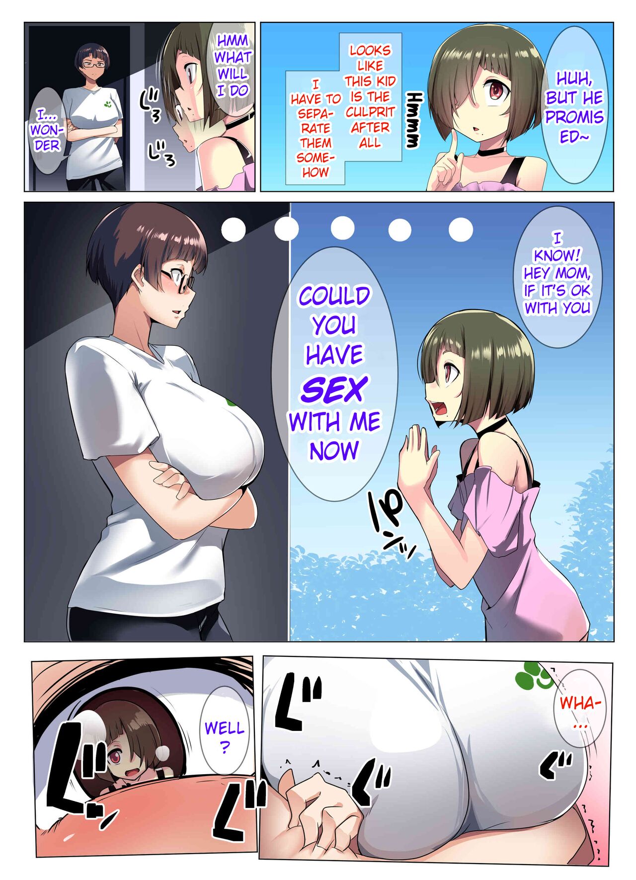 The Blonde Wife’s Good Friend [Muneshiro] 2 . The Glasses-Wearing Wife's Friend - Chapter 2 [Muneshiro] – page 11