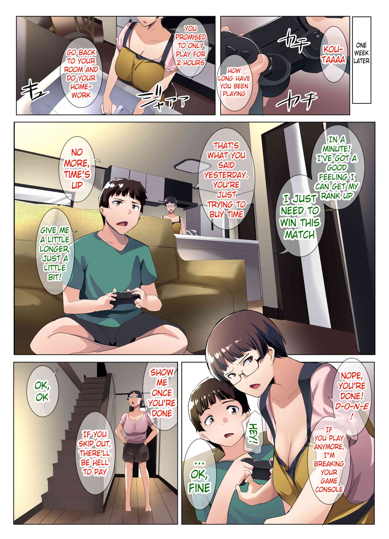 The Blonde Wife’s Good Friend [Muneshiro] 2 . The Glasses-Wearing Wife's Friend - Chapter 2 [Muneshiro] – page 36
