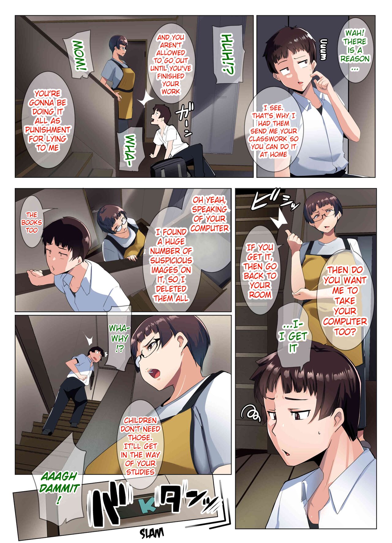 The Blonde Wife’s Good Friend [Muneshiro] 2 . The Glasses-Wearing Wife's Friend - Chapter 2 [Muneshiro] – page 8