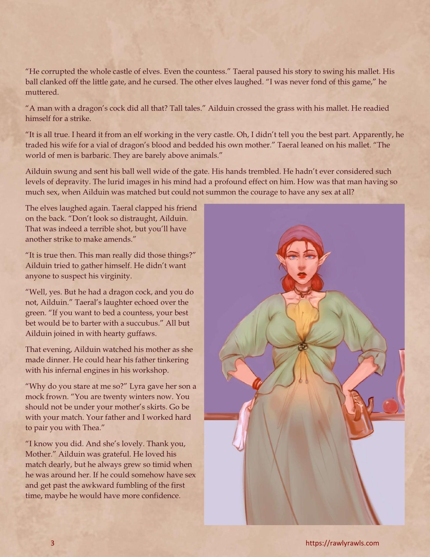 The Barter [SatanicFruitcake , RawlyRawls] 1 . The Barter  - Chapter 1 [SatanicFruitcake , RawlyRawls] – page 3