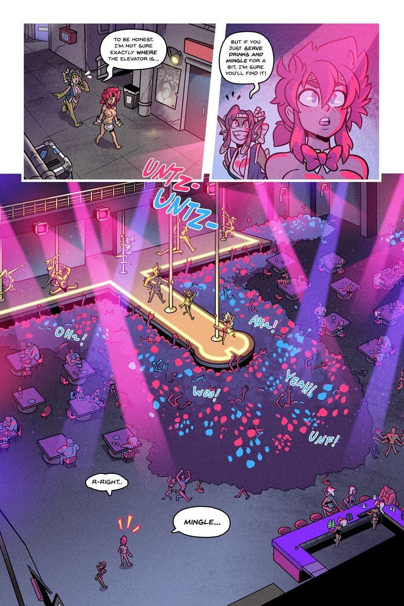 Demon’s Layer [Skelebutt , SlipShine] 3 . Demon's Layer - Chapter 3 [Skelebutt , SlipShine] – page 12