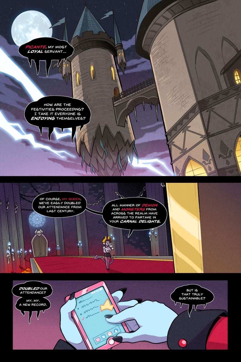 Demon’s Layer [Skelebutt , SlipShine] 4 . Demon's Layer - Chapter 4 [Skelebutt , SlipShine] – page 18