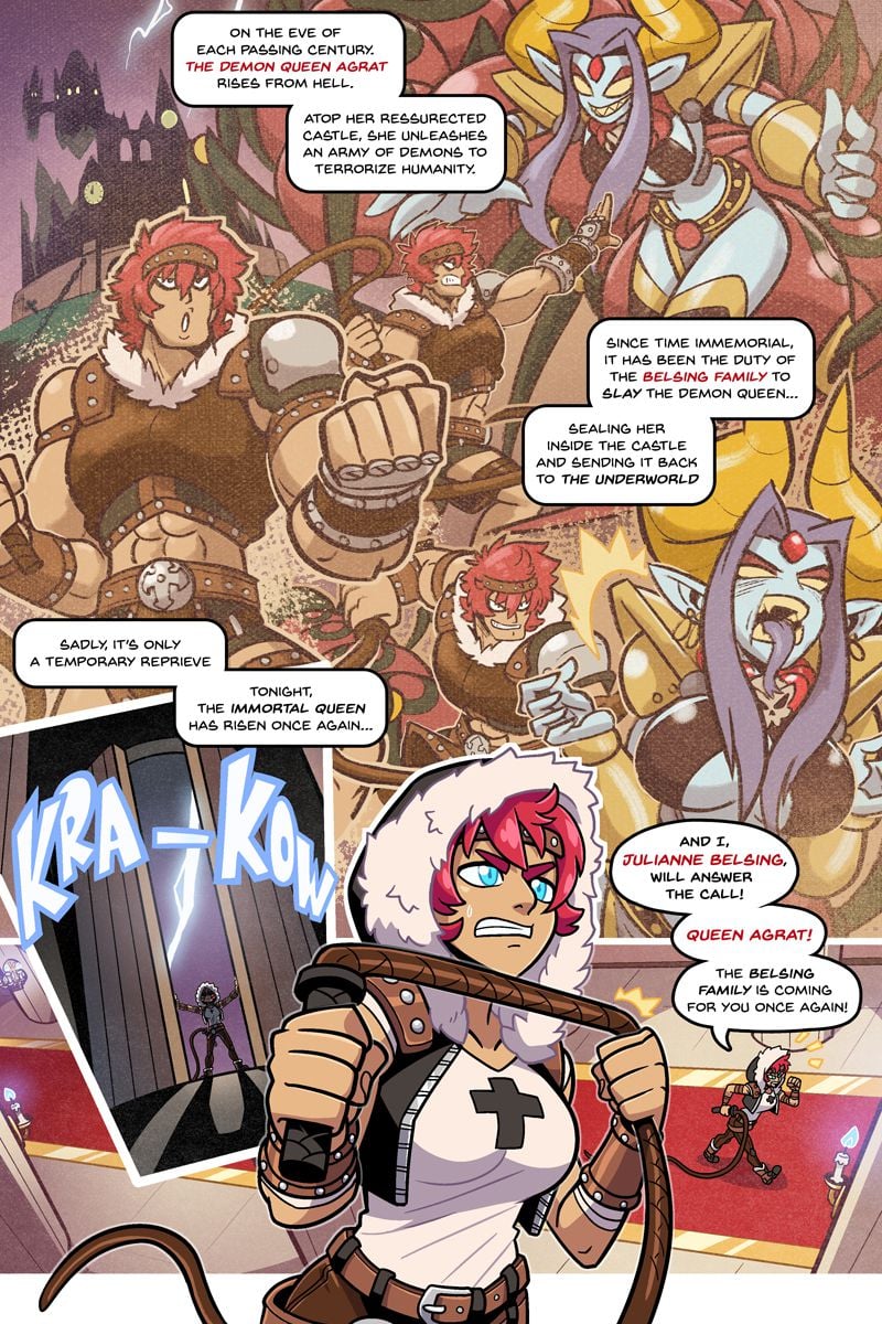 Demon’s Layer [Skelebutt , SlipShine] 1 . Demon's Layer - Chapter 1 [Skelebutt , SlipShine] – page 2