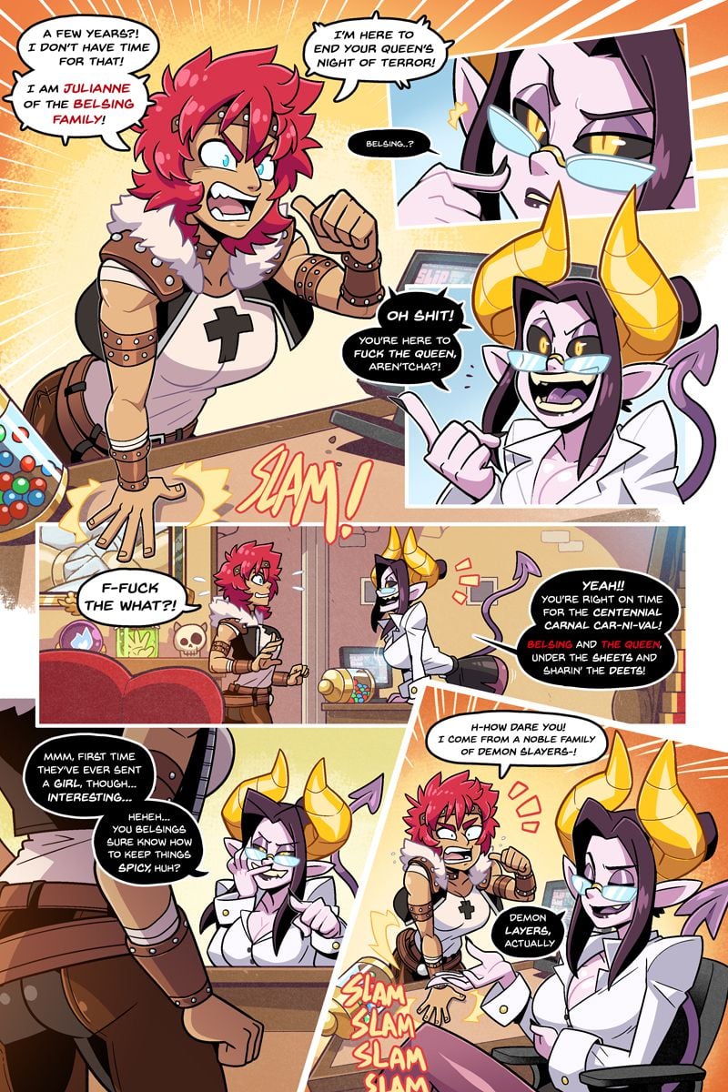 Demon’s Layer [Skelebutt , SlipShine] 1 . Demon's Layer - Chapter 1 [Skelebutt , SlipShine] – page 4