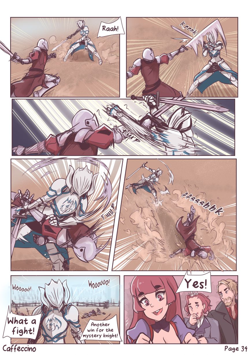 The Gallant Paladin [Caffeccino , SlipShine] 1 . The Gallant Paladin - Chapter 1 [Caffeccino , SlipShine] – page 35