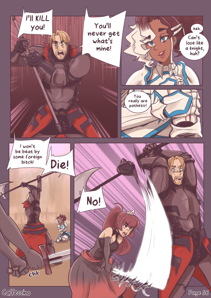 The Gallant Paladin [Caffeccino , SlipShine] 1 . The Gallant Paladin - Chapter 1 [Caffeccino , SlipShine] – page 57