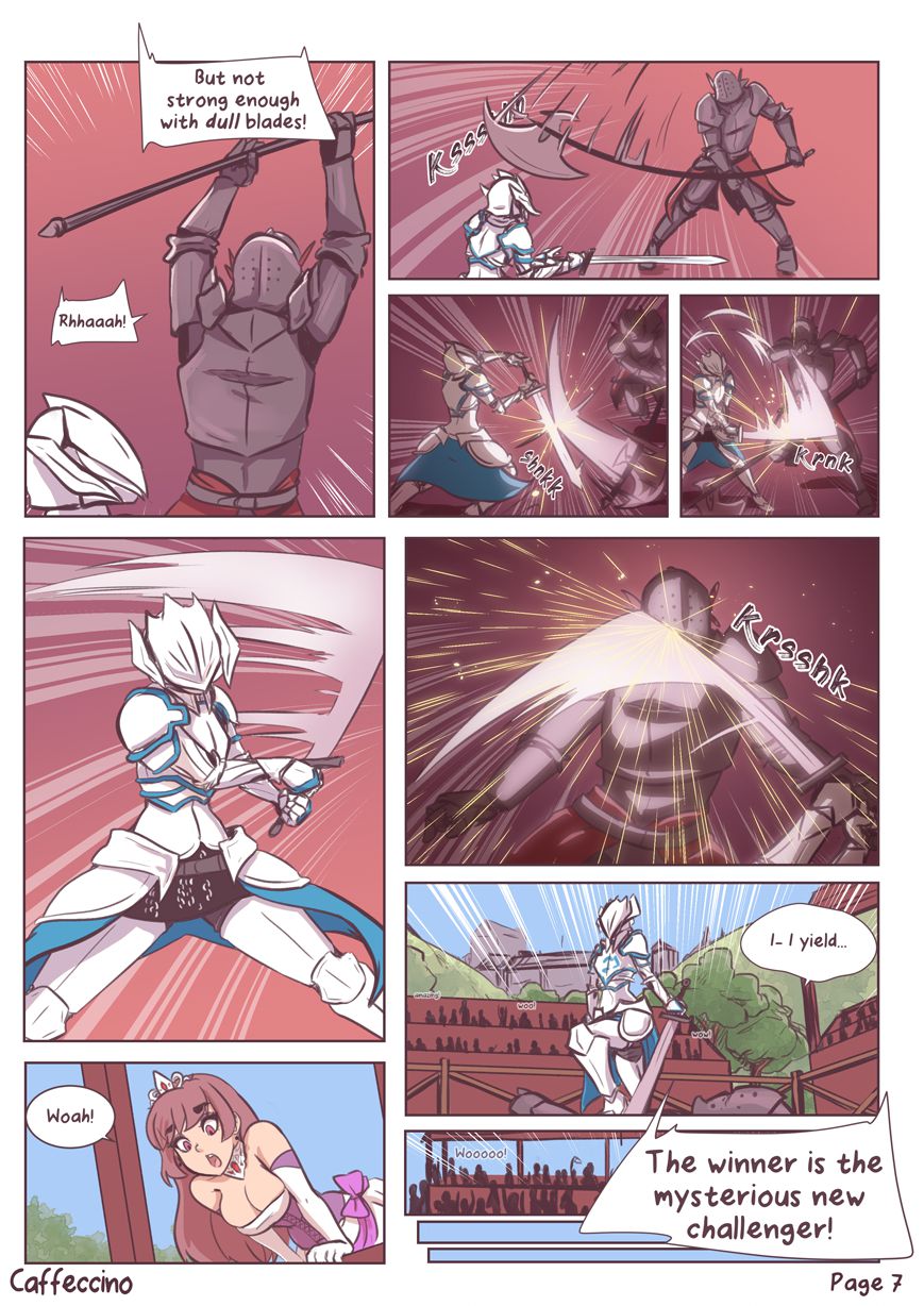 The Gallant Paladin [Caffeccino , SlipShine] 1 . The Gallant Paladin - Chapter 1 [Caffeccino , SlipShine] – page 8