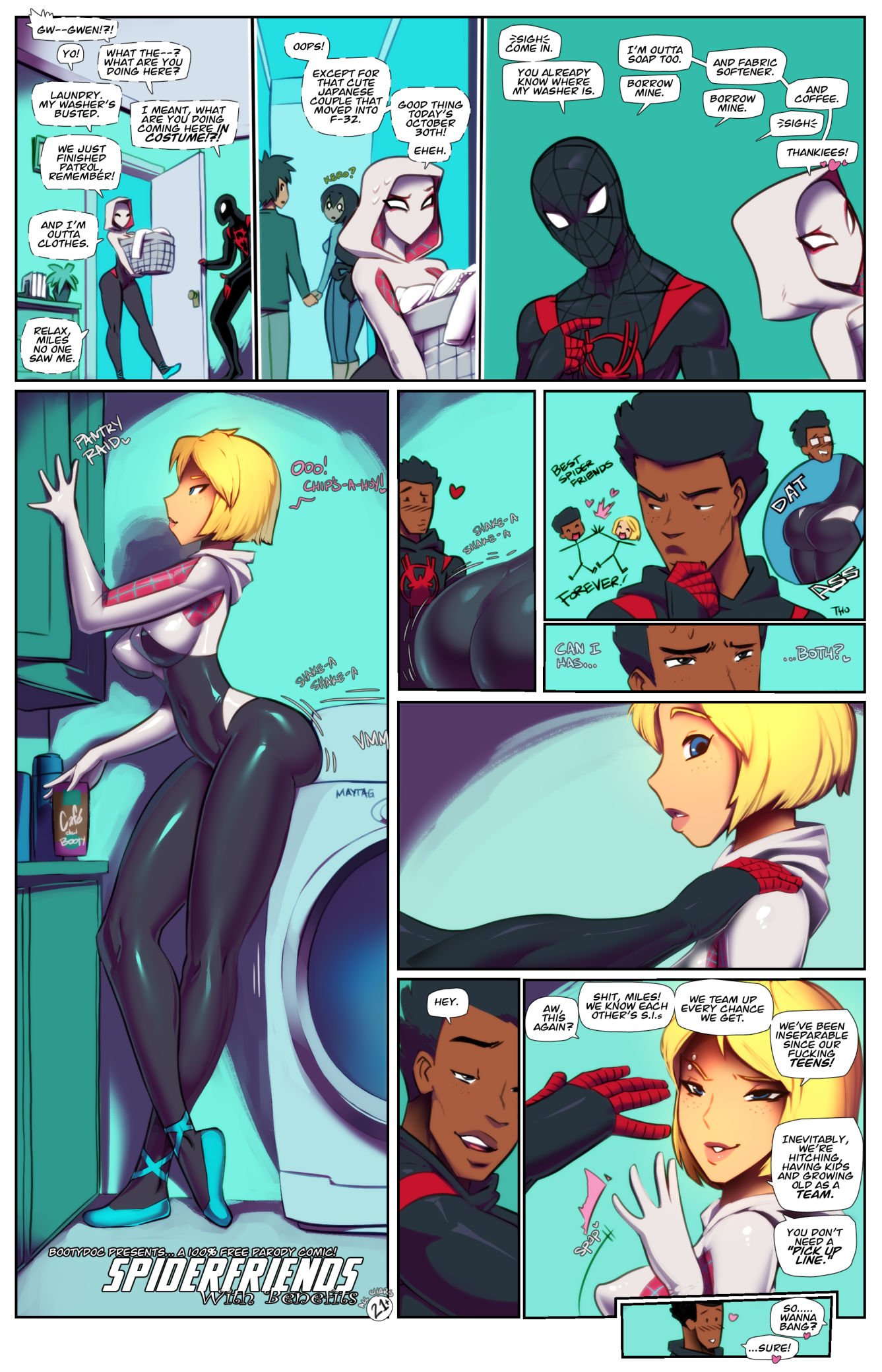 Spiderfriends With Benefits (Spider-Man) [Fred Perry] 1 . Spiderfriends With Benefits - Chapter 1 (Spider-Man) [Fred Perry] – page 1