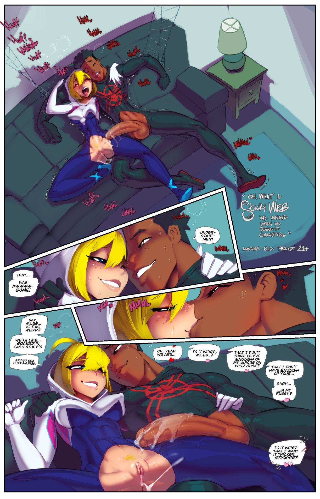 Spiderfriends With Benefits (Spider-Man) [Fred Perry] 2 . Oh! What a Sticky Web - Chapter 2 (Spider-Man) [Fred Perry] – page 1