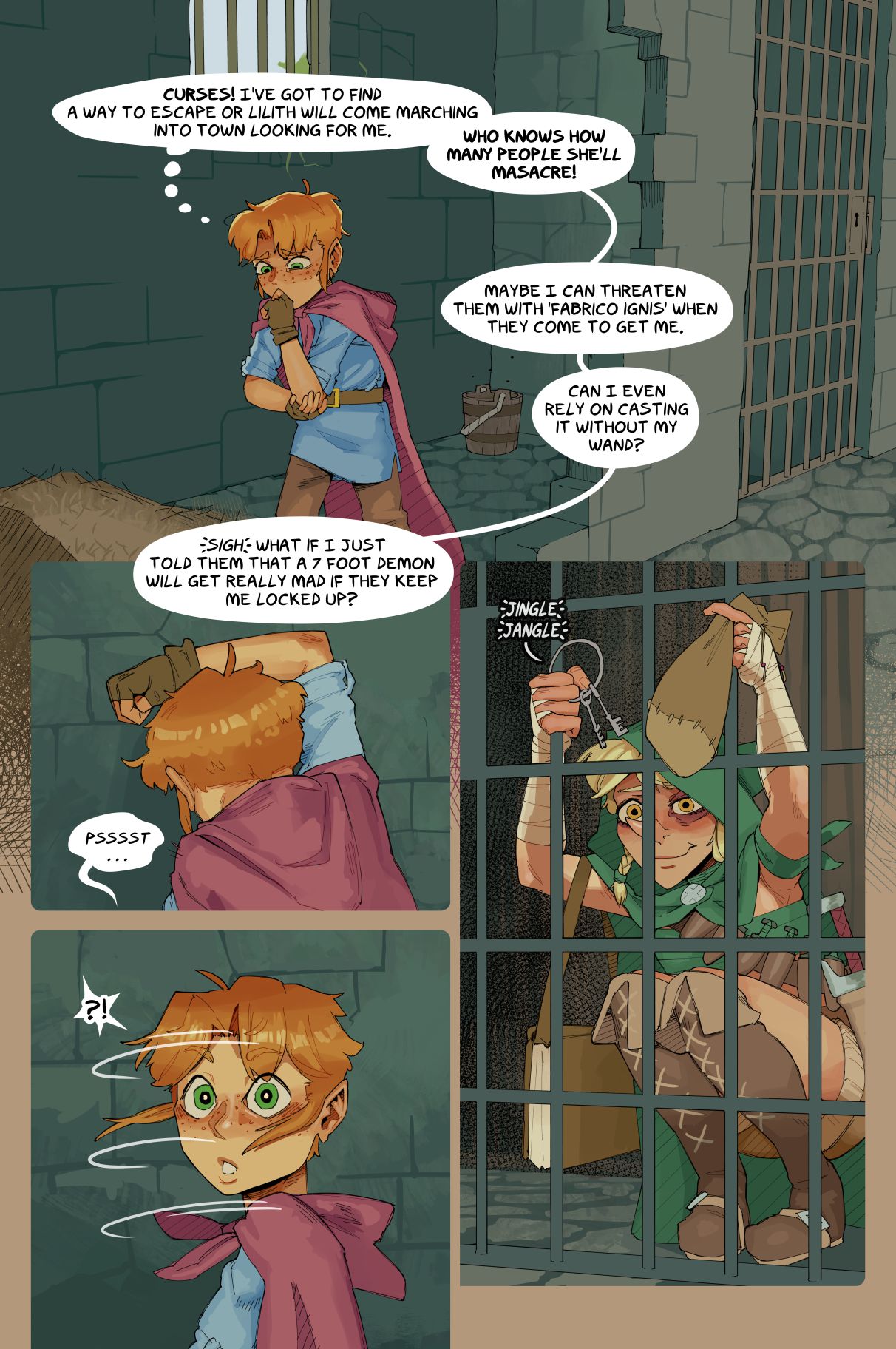 A Boy and His Familiar [Brkn Pncl | Pencil] 5 . A Boy and His Familiar - Chapter 5 [Brkn Pncl] – page 18
