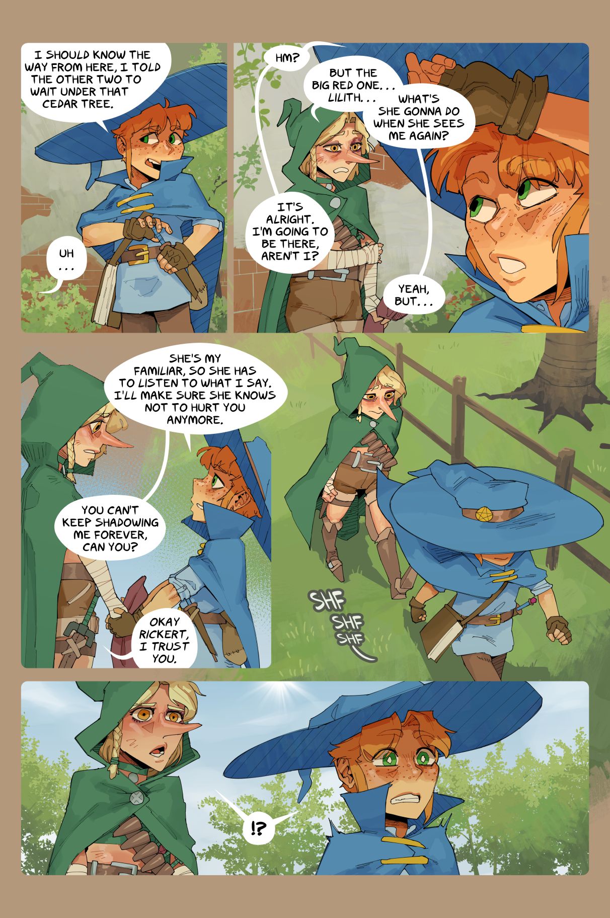 A Boy and His Familiar [Brkn Pncl | Pencil] 5 . A Boy and His Familiar - Chapter 5 [Brkn Pncl] – page 21