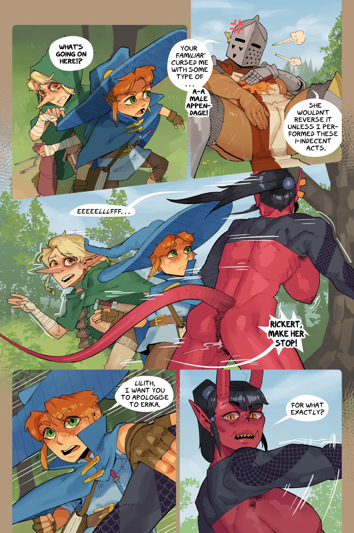 A Boy and His Familiar [Brkn Pncl | Pencil] 5 . A Boy and His Familiar - Chapter 5 [Brkn Pncl] – page 23