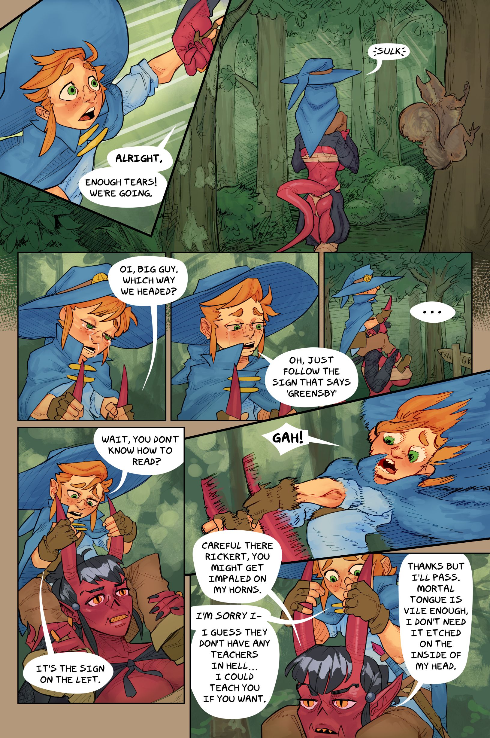 A Boy and His Familiar [Brkn Pncl | Pencil] 2 . A Boy and His Familiar - Chapter 2 [Brkn Pncl] – page 6