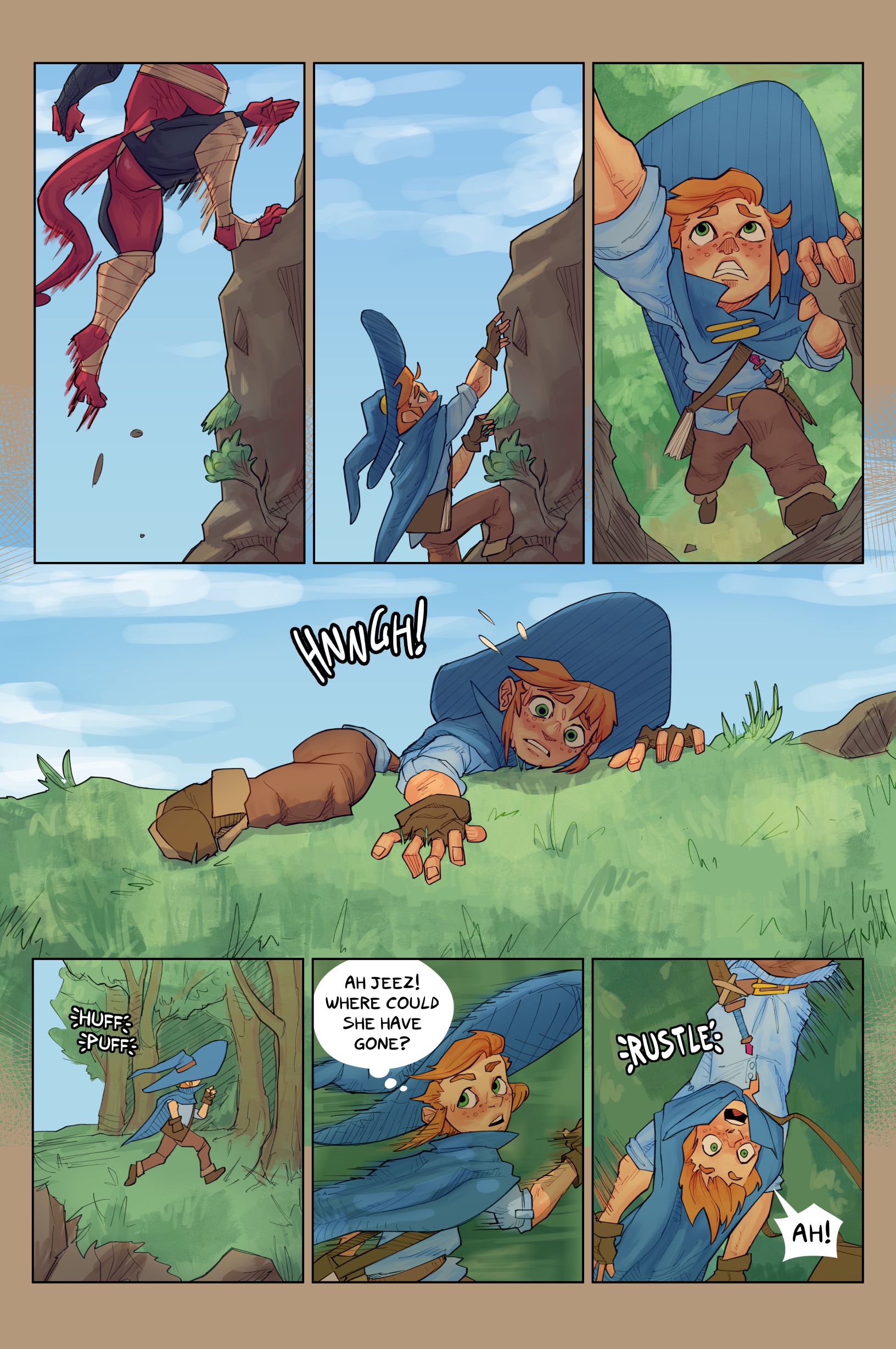 A Boy and His Familiar [Brkn Pncl | Pencil] 2 . A Boy and His Familiar - Chapter 2 [Brkn Pncl] – page 8