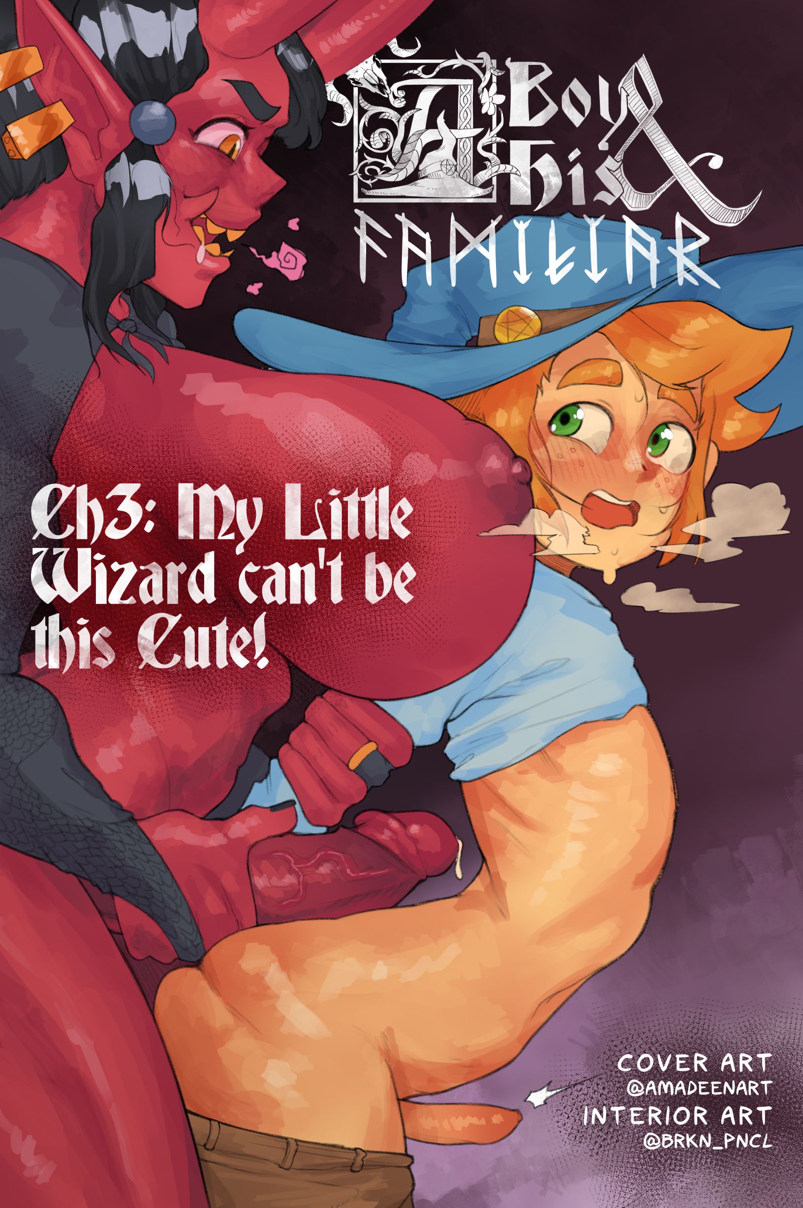 A Boy and His Familiar [Brkn Pncl | Pencil] 3 . A Boy and His Familiar - Chapter 3 [Brkn Pncl] – page 1