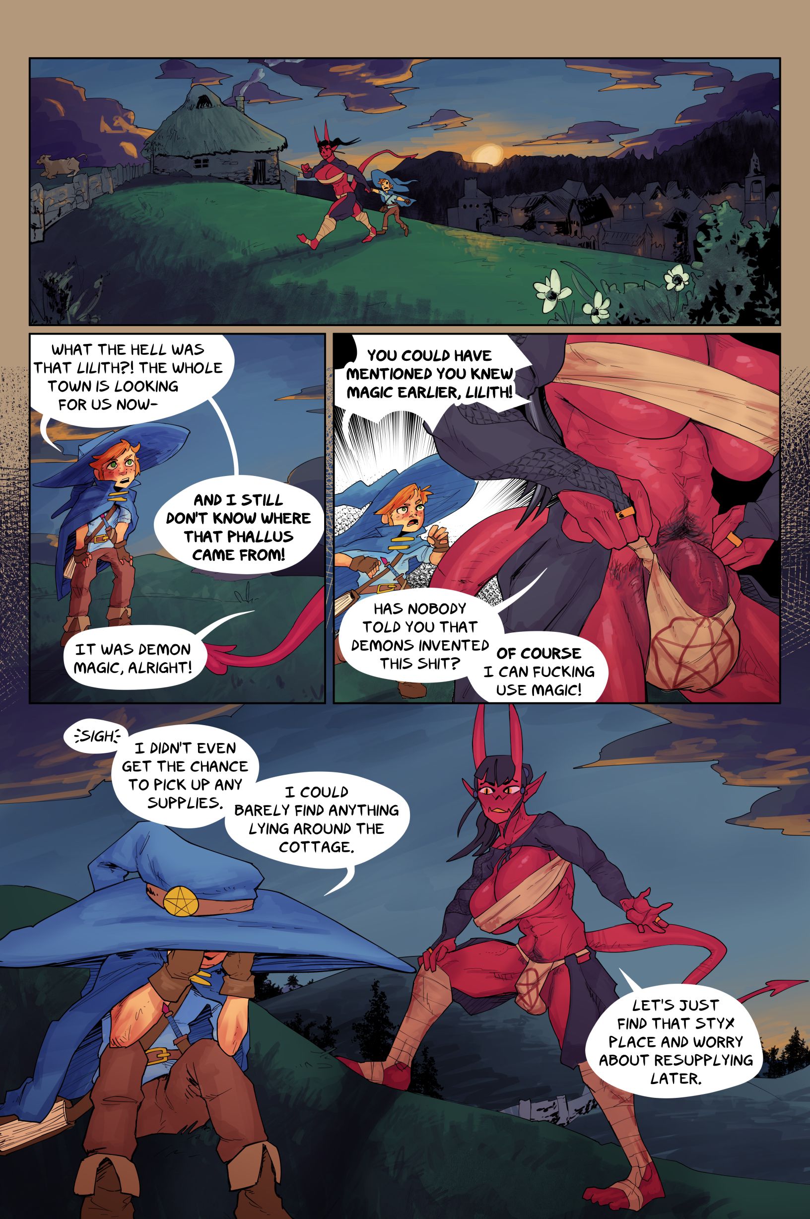 A Boy and His Familiar [Brkn Pncl | Pencil] 3 . A Boy and His Familiar - Chapter 3 [Brkn Pncl] – page 4