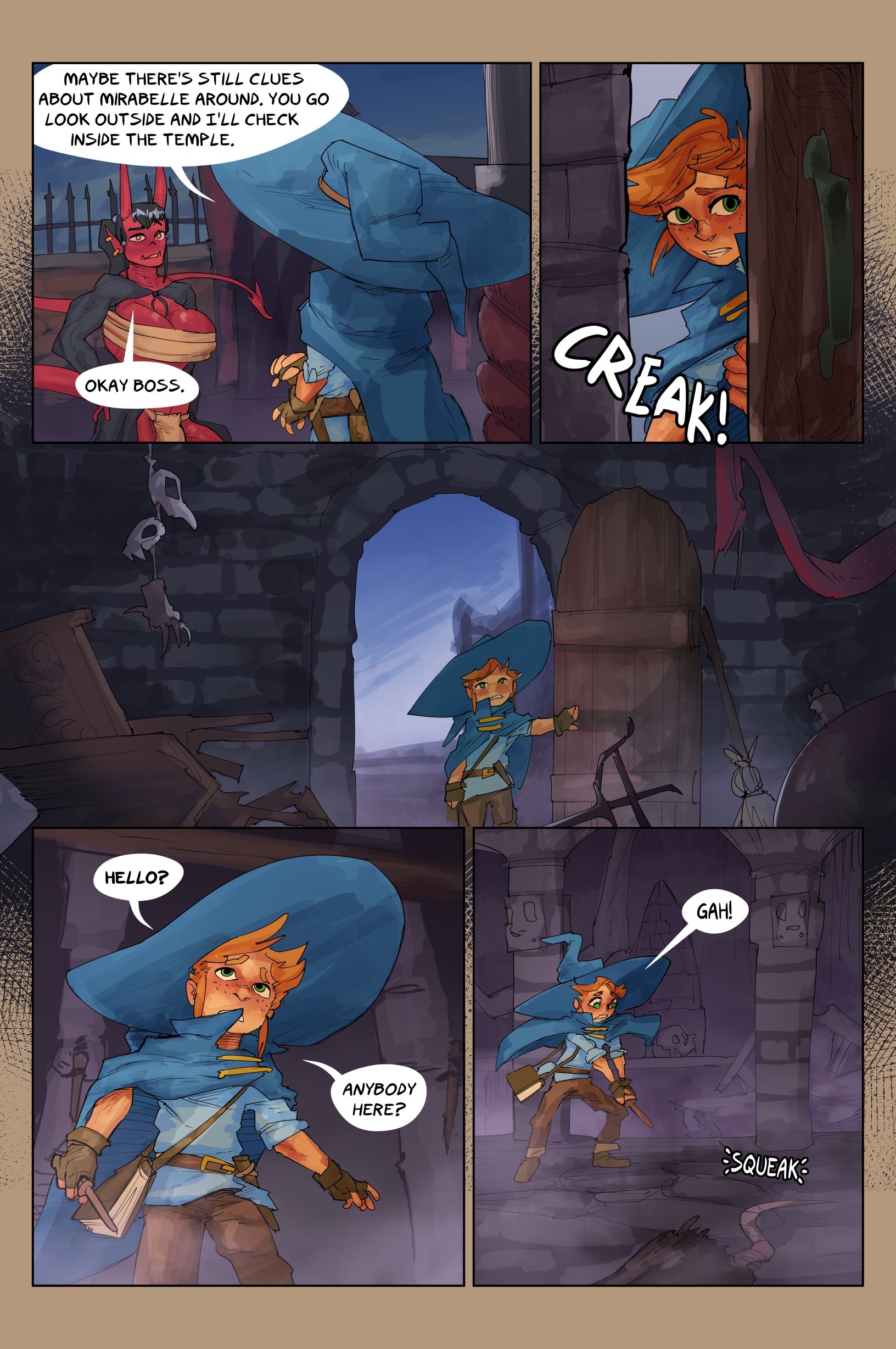 A Boy and His Familiar [Brkn Pncl | Pencil] 3 . A Boy and His Familiar - Chapter 3 [Brkn Pncl] – page 6