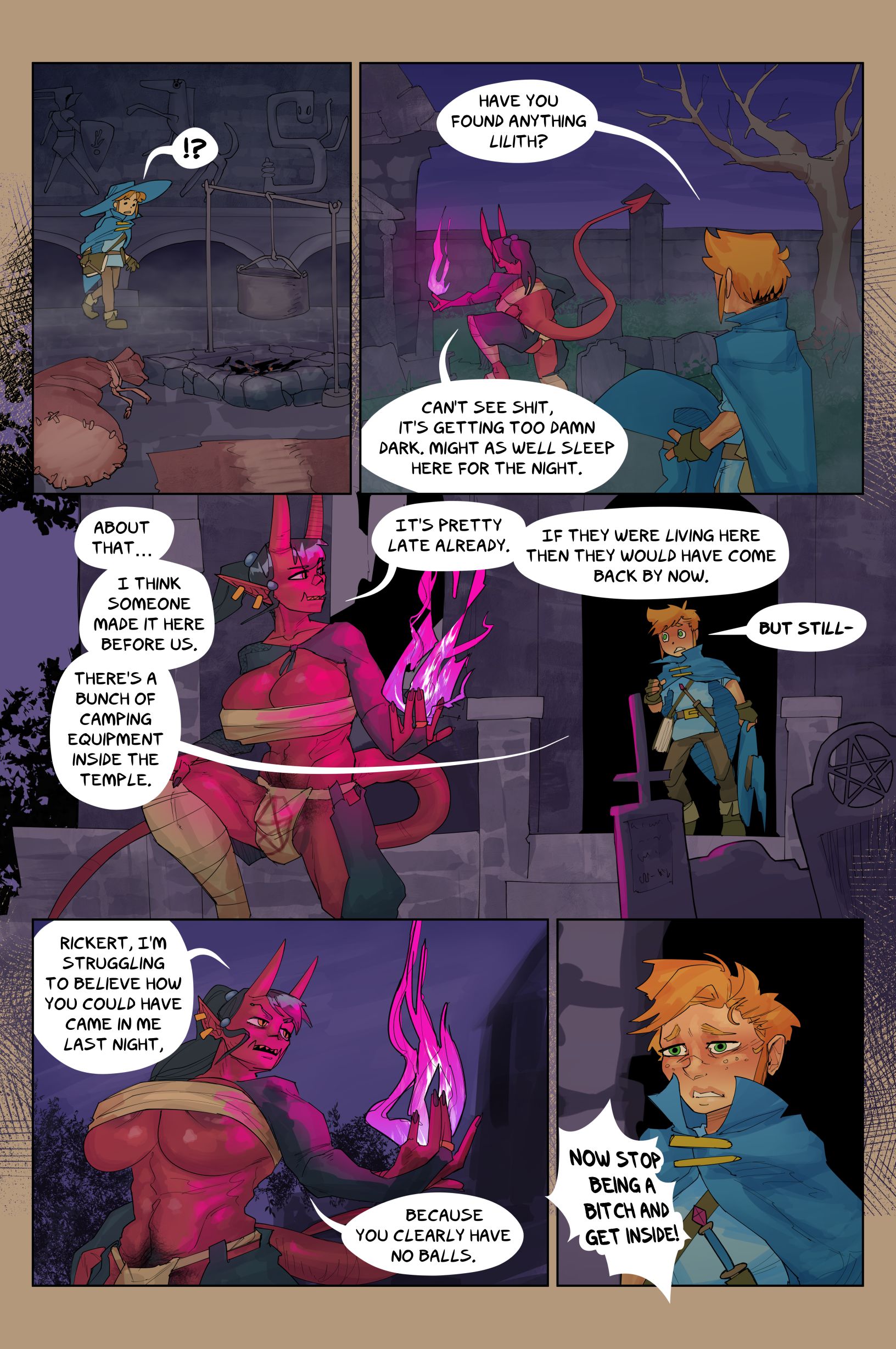 A Boy and His Familiar [Brkn Pncl | Pencil] 3 . A Boy and His Familiar - Chapter 3 [Brkn Pncl] – page 7