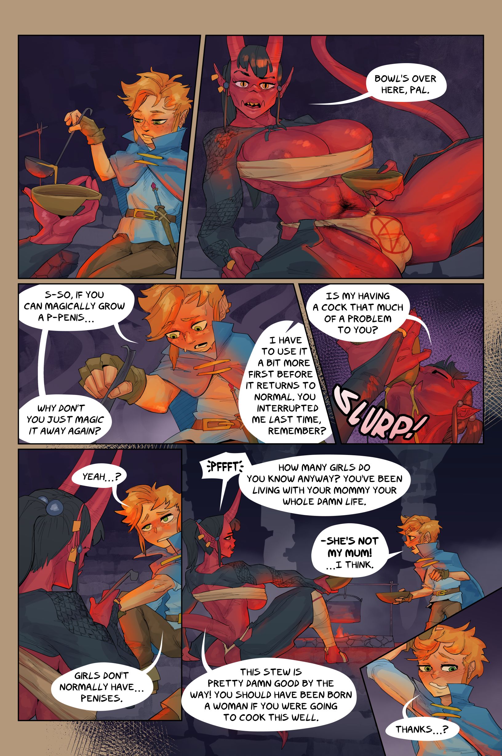 A Boy and His Familiar [Brkn Pncl | Pencil] 3 . A Boy and His Familiar - Chapter 3 [Brkn Pncl] – page 9