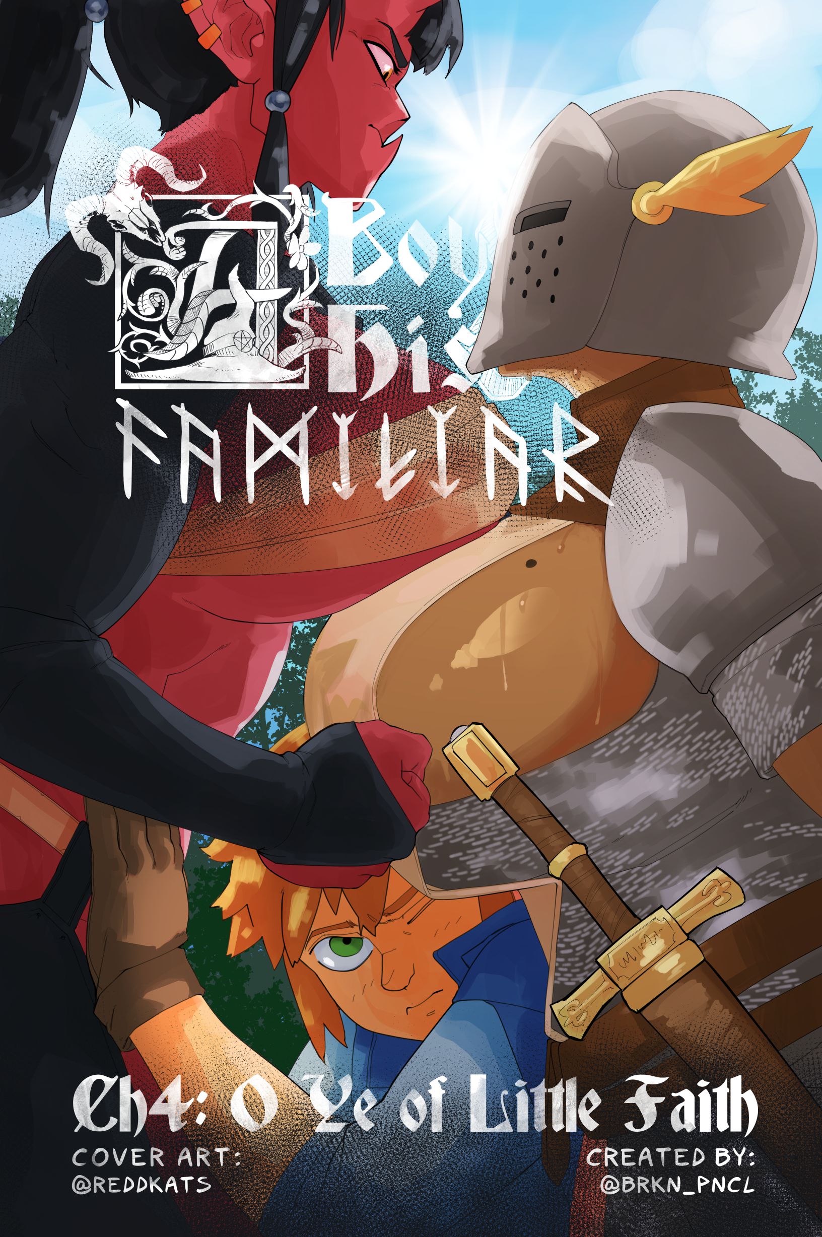 A Boy and His Familiar [Brkn Pncl | Pencil] 4 . A Boy and His Familiar - Chapter 4 [Brkn Pncl] – page 1
