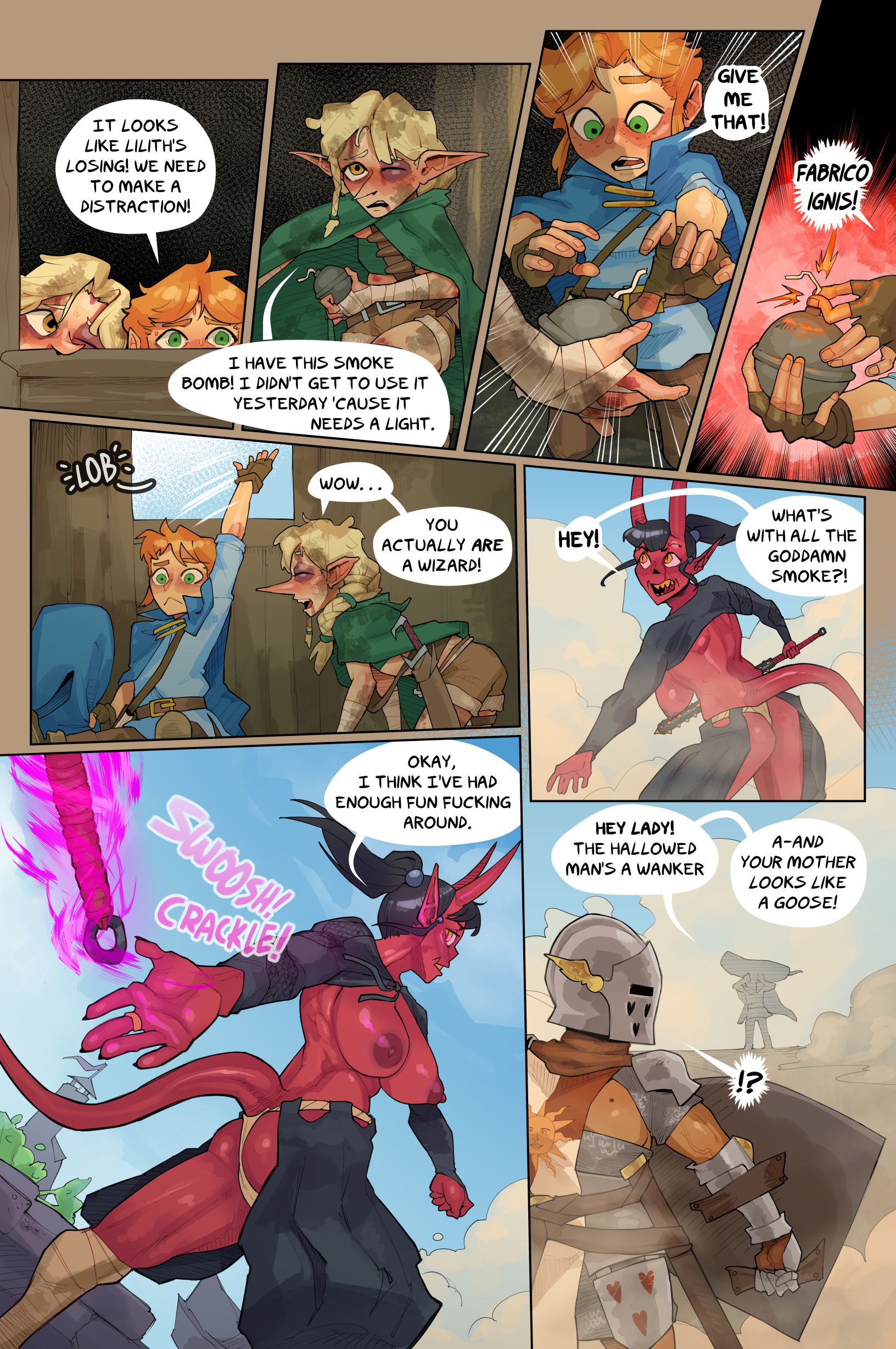A Boy and His Familiar [Brkn Pncl | Pencil] 4 . A Boy and His Familiar - Chapter 4 [Brkn Pncl] – page 15