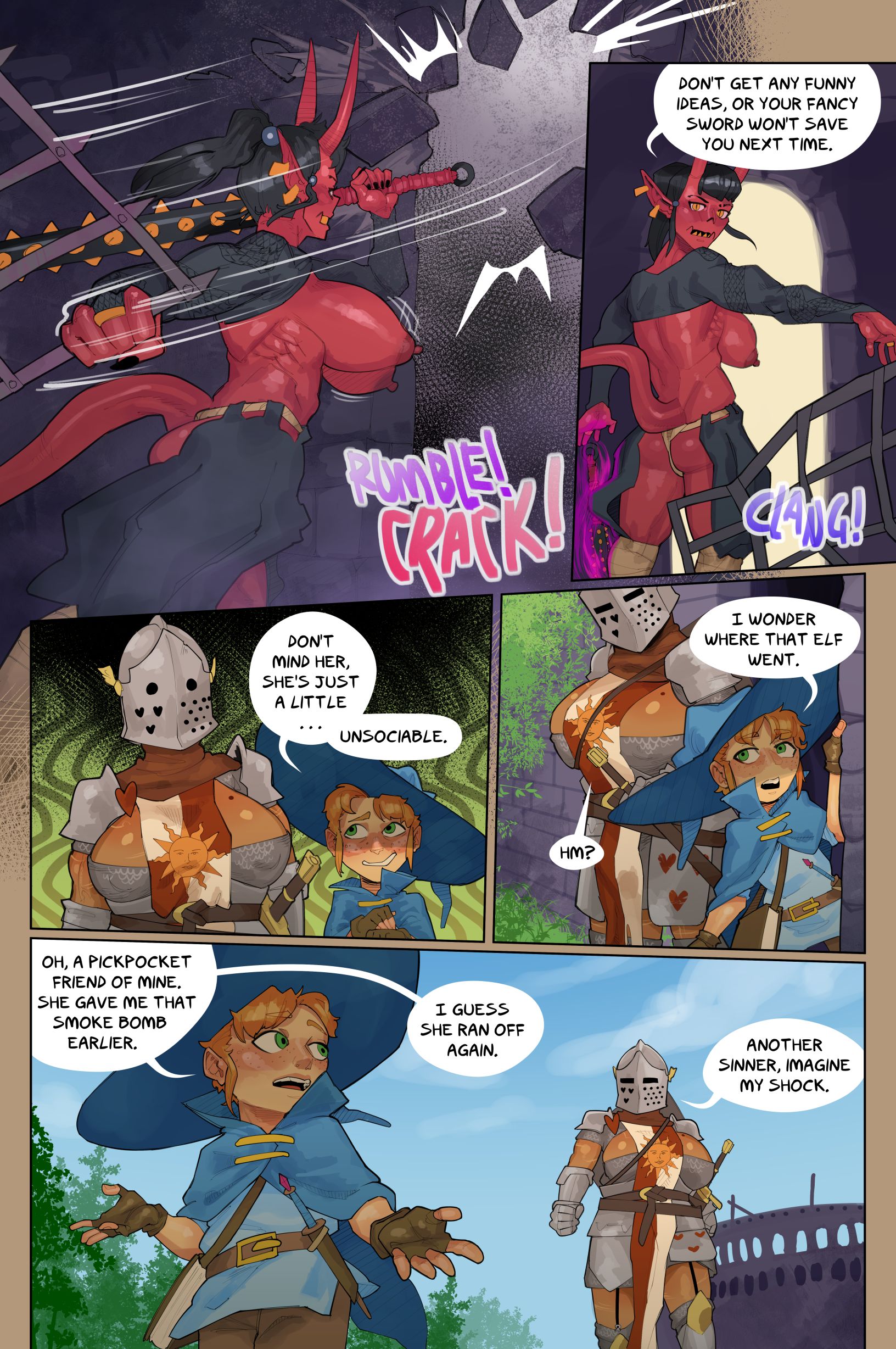 A Boy and His Familiar [Brkn Pncl | Pencil] 4 . A Boy and His Familiar - Chapter 4 [Brkn Pncl] – page 21