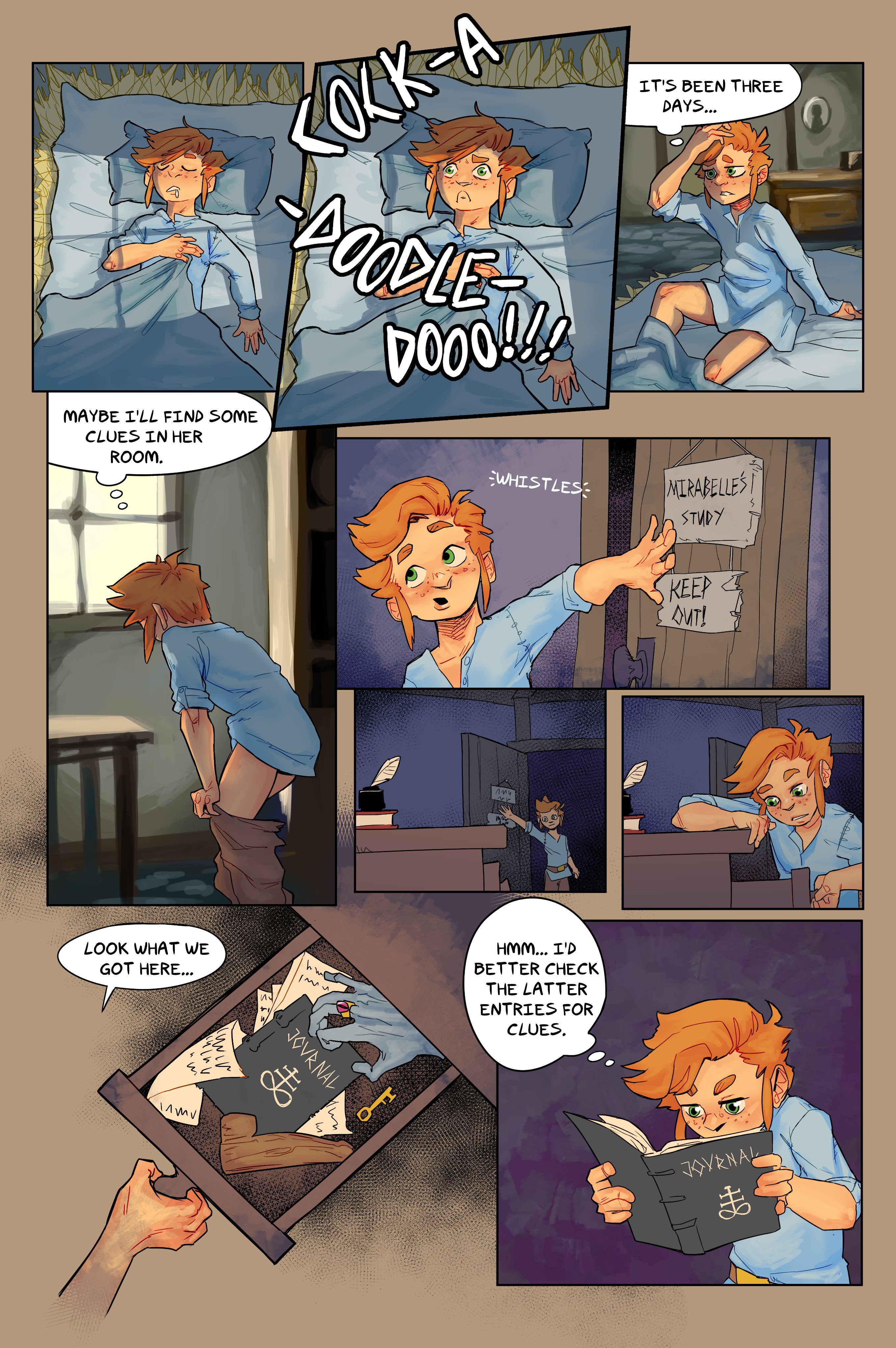 A Boy and His Familiar [Brkn Pncl | Pencil] 1 . A Boy and His Familiar - Chapter 1 [Brkn Pncl] – page 10