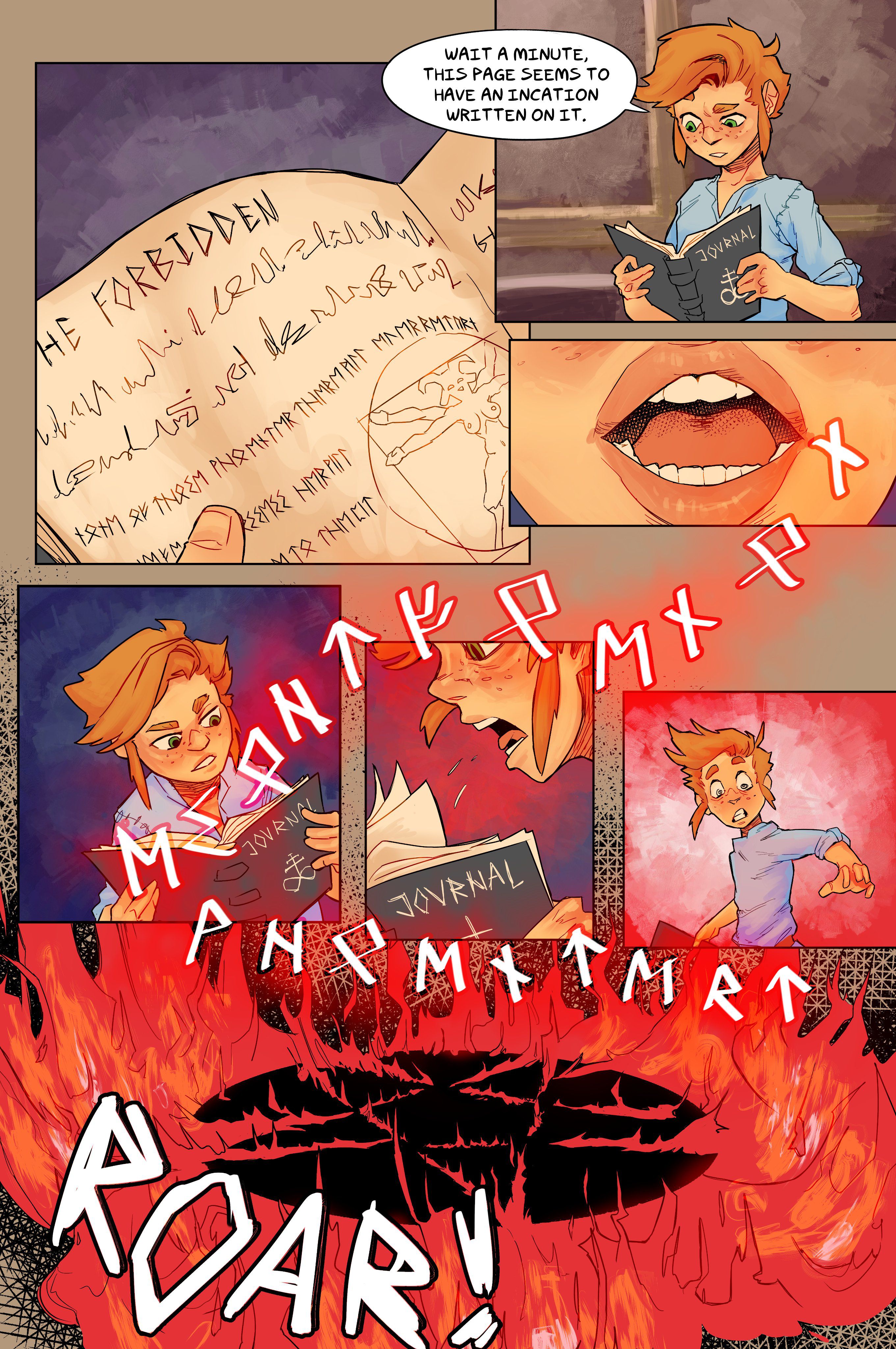 A Boy and His Familiar [Brkn Pncl | Pencil] 1 . A Boy and His Familiar - Chapter 1 [Brkn Pncl] – page 11