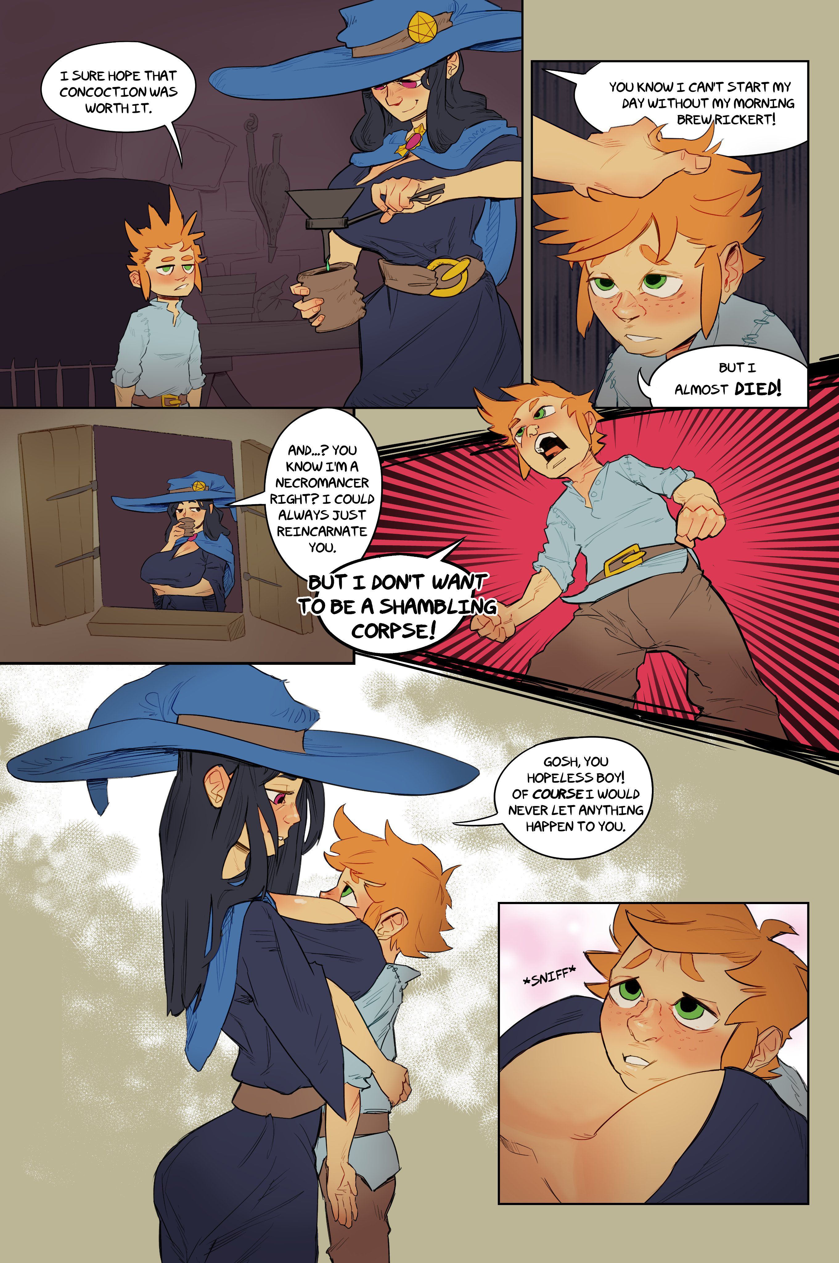 A Boy and His Familiar [Brkn Pncl | Pencil] 1 . A Boy and His Familiar - Chapter 1 [Brkn Pncl] – page 5