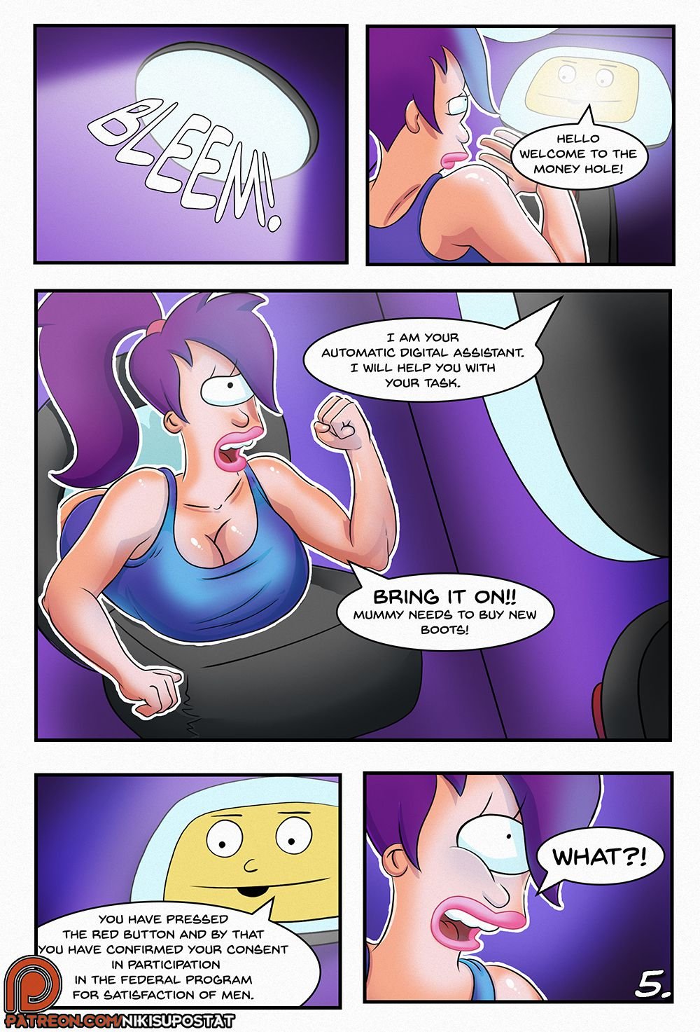 Money Hole (Futurama) [NSTAT] 1 . Money Hole - Chapter 1 (Futurama) [NSTAT] – page 6